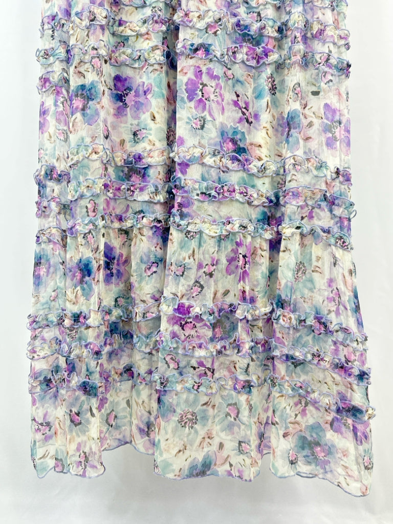 JOHNNY WAS Size S FLORAL PRINT Women's 2-Piece w/dress