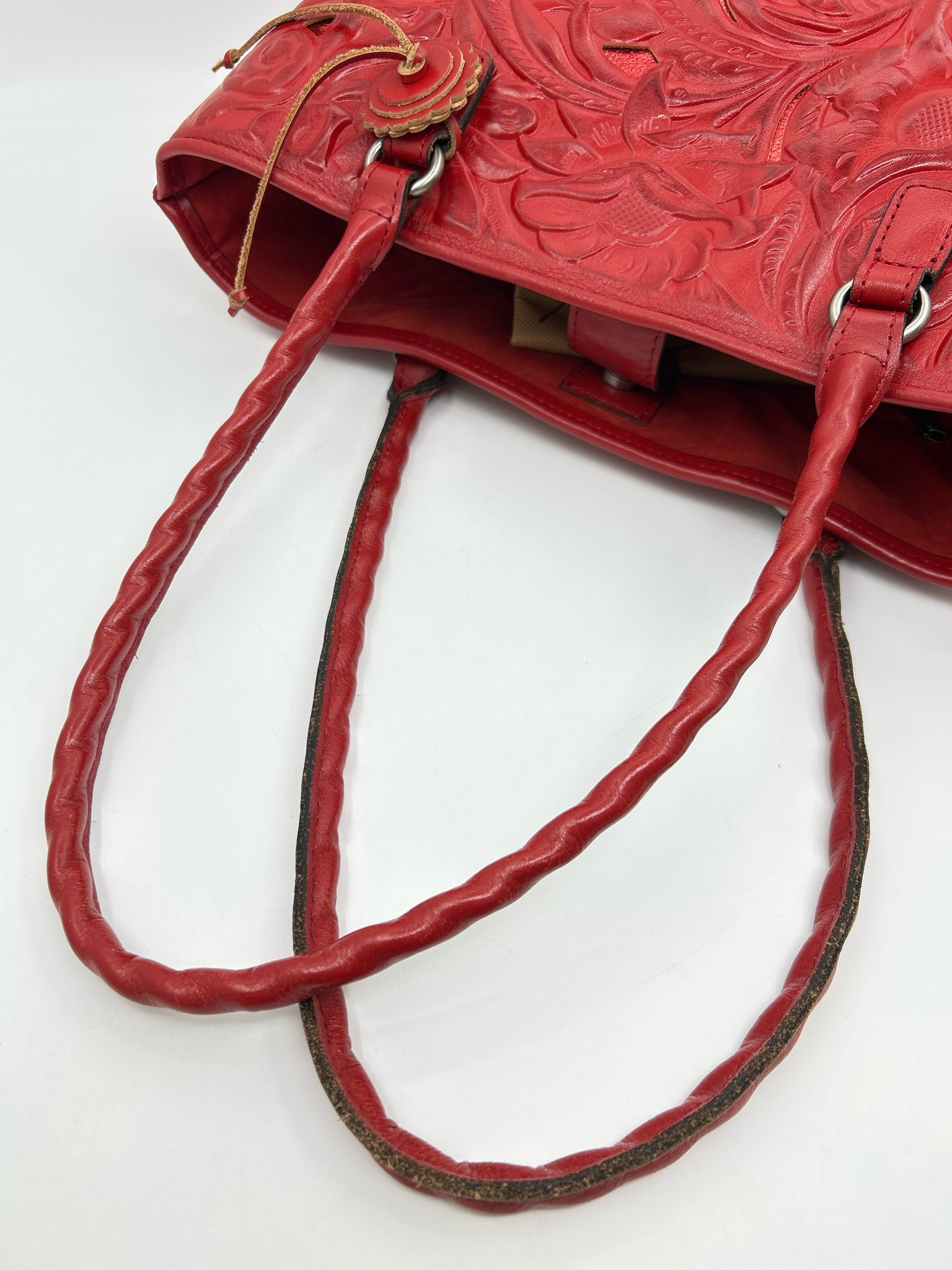PATRICIA NASH Red Women Tote