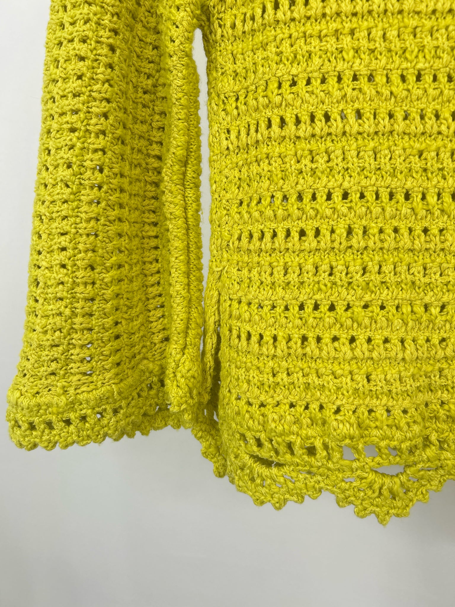 ANTHROPOLOGIE Size XXS Chartreuse Women Sweater