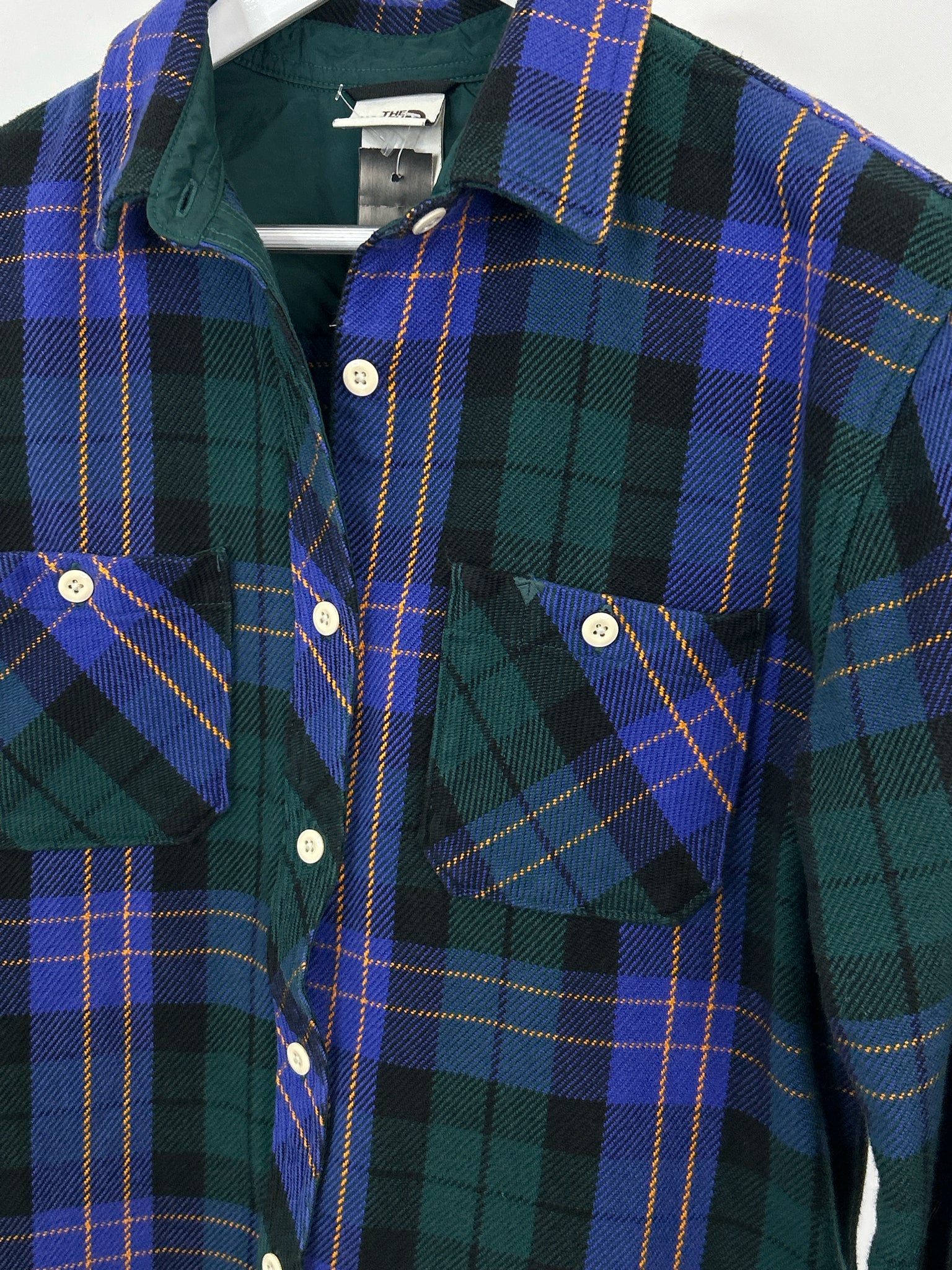 THE NORTH FACE Size M Purple and green Women Shirt