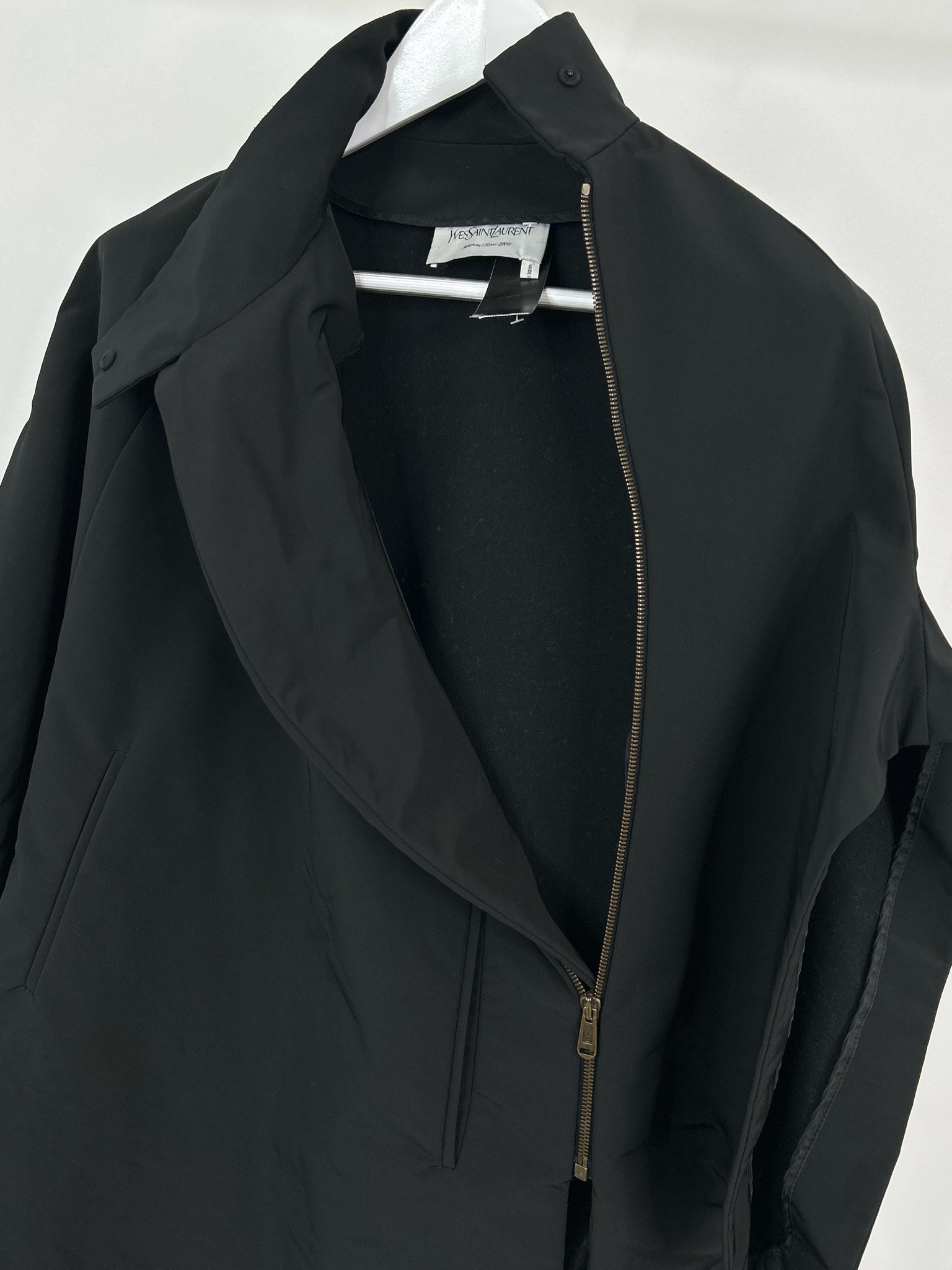 YVES SAINT LAURENT Size One Size Black Women's Women Jacket