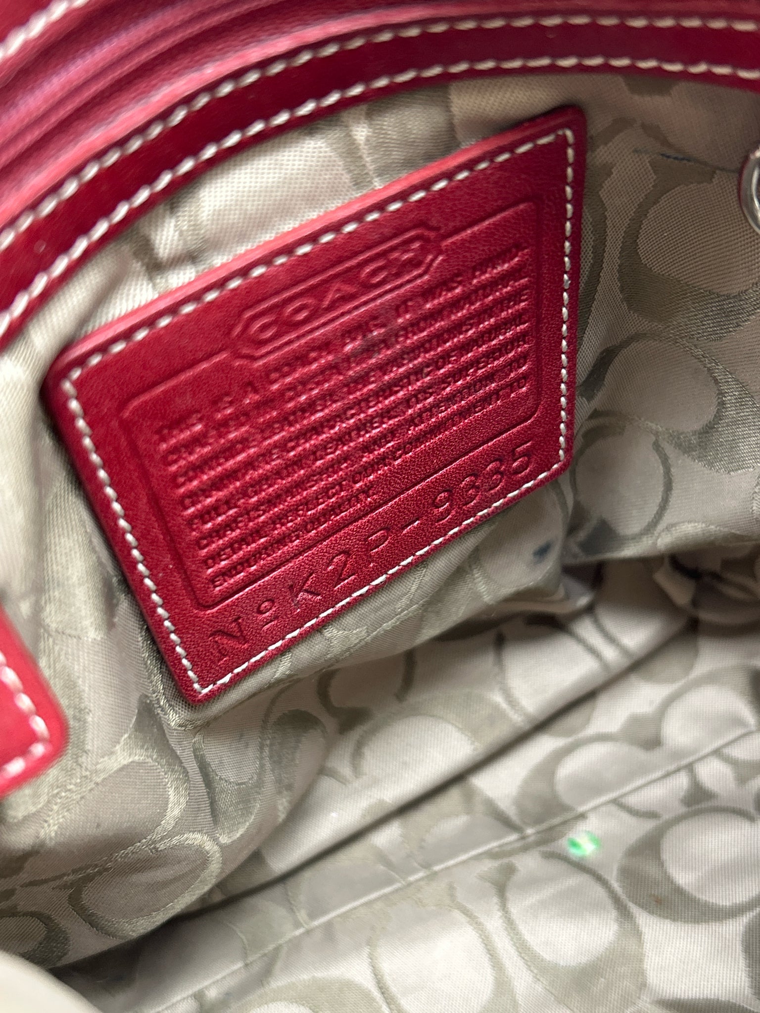Coach Red Women Purse