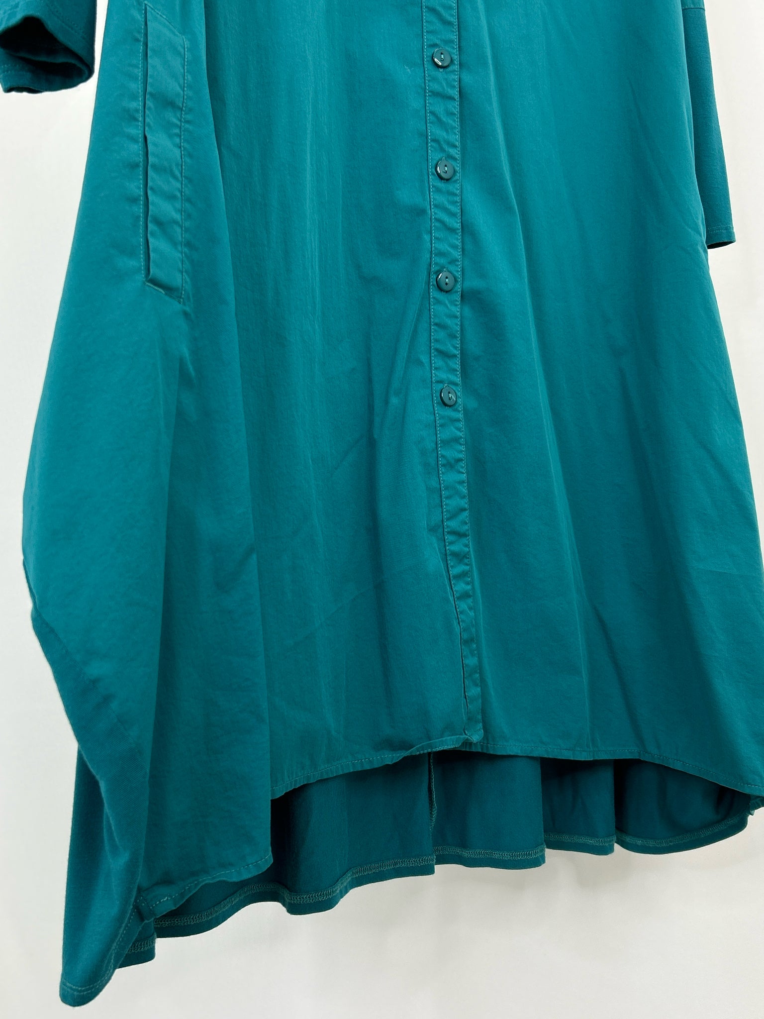 STELLA CARAKASI Size L Teal Women Tunic