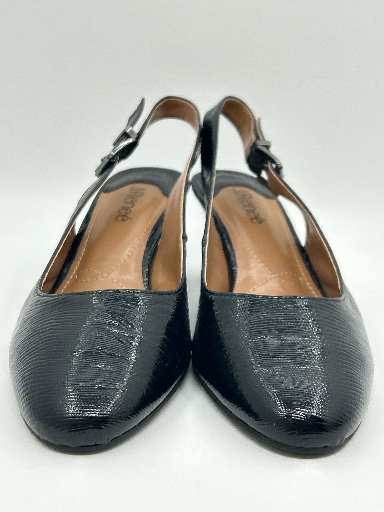 J. RENEE Size 10 Black Women Pumps