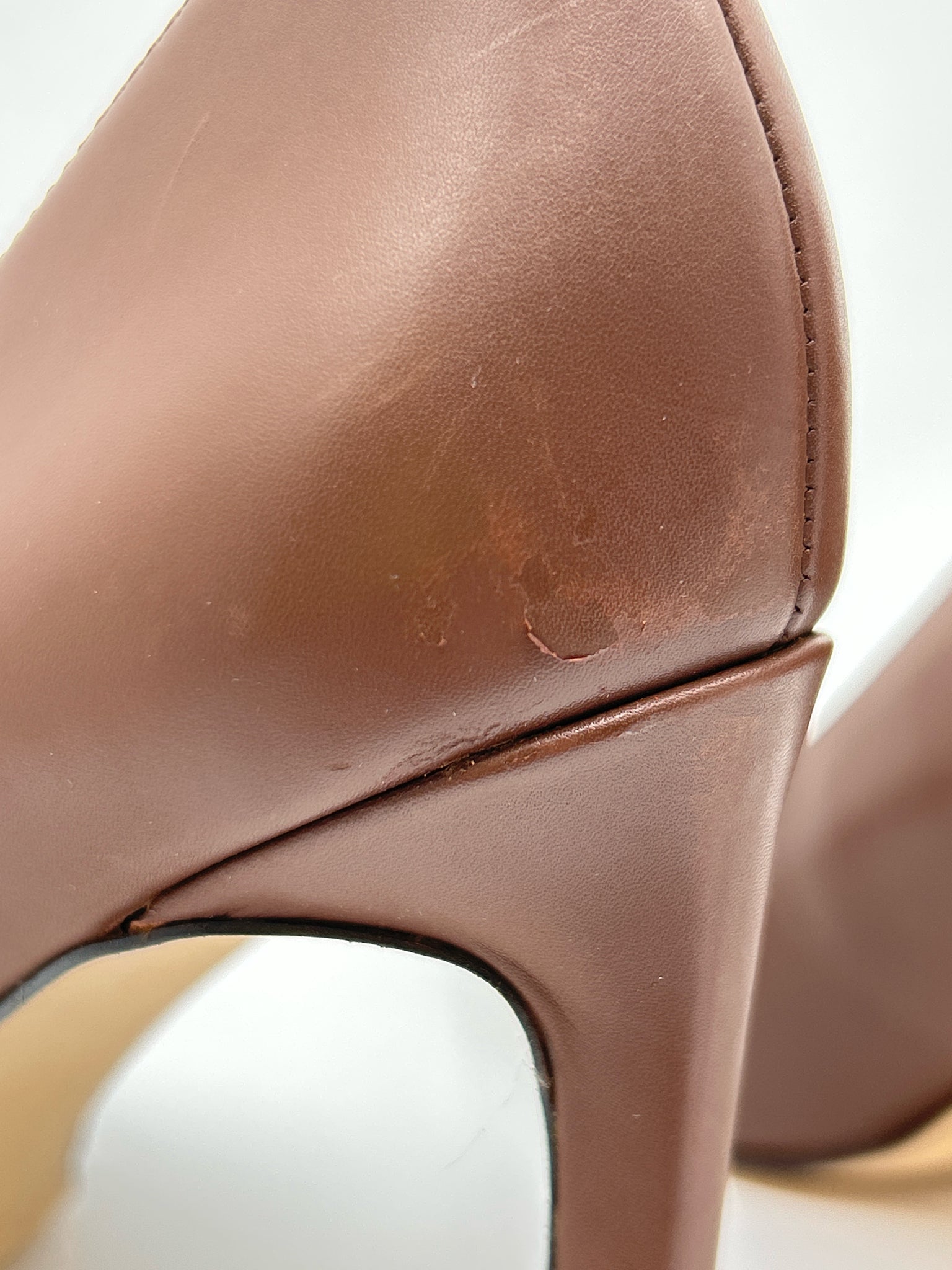 NINE WEST Size 11M Brown Women Pumps