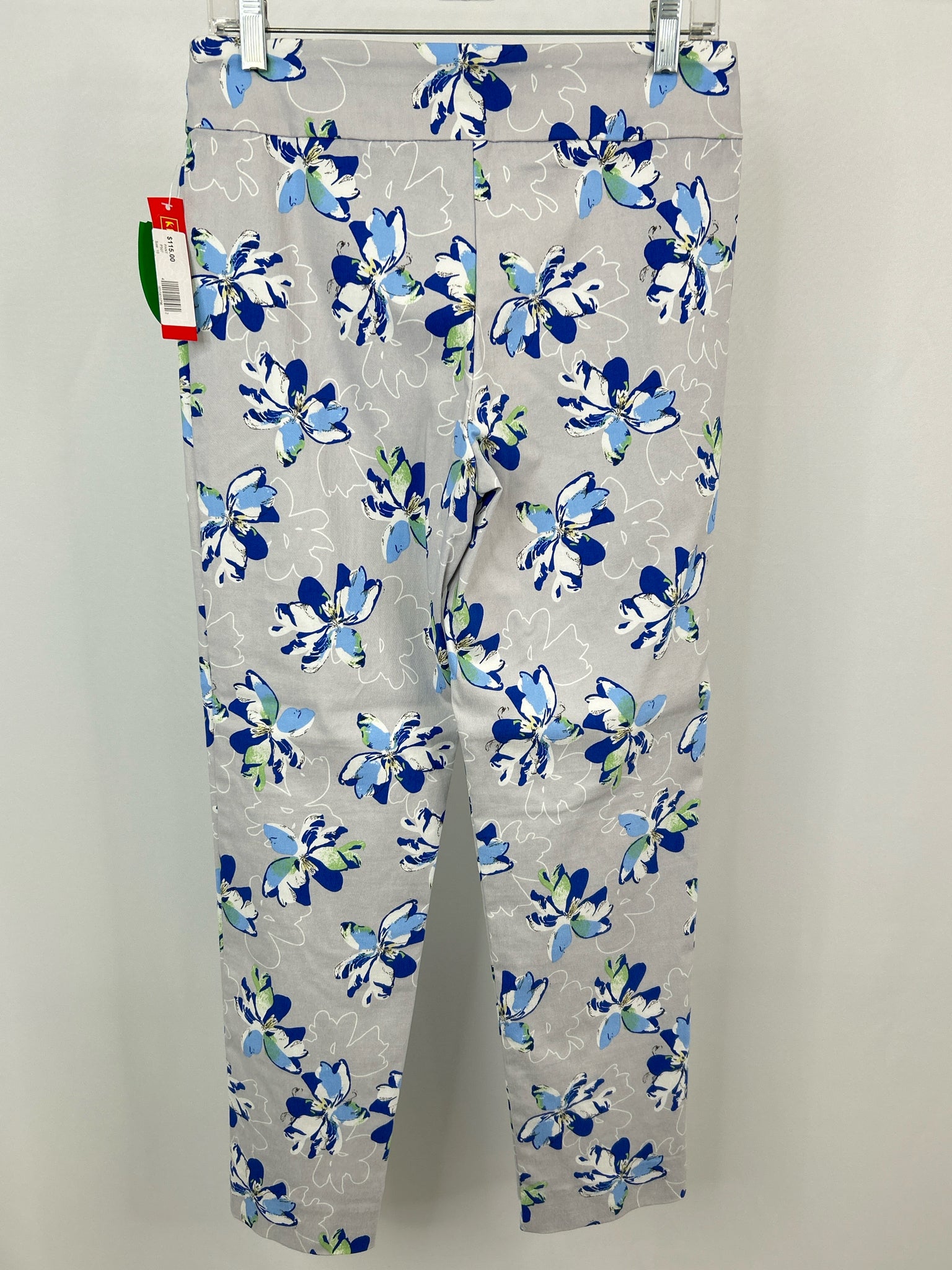 KRAZY KAT Size 10 GREY FLORAL Women Pants
