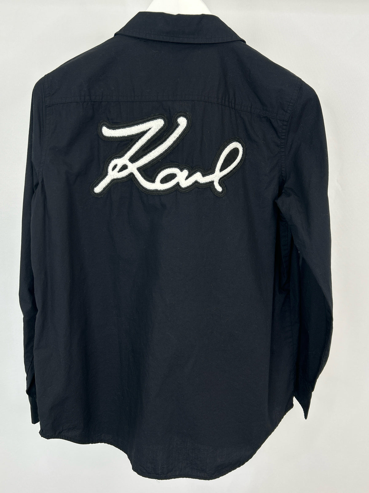 KARL LAGERFELD Size M/L Black Women Shirt