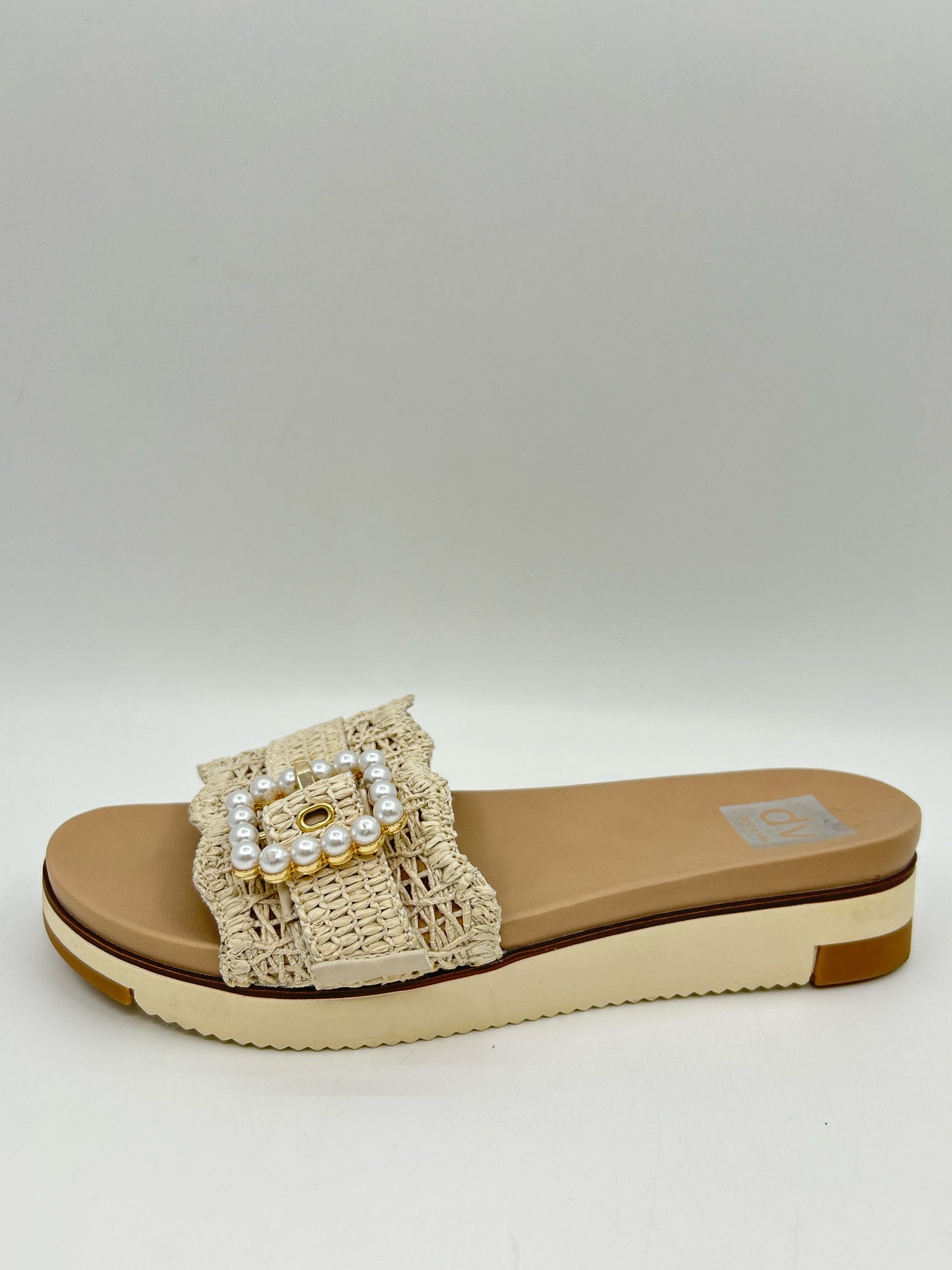 DOLCE VITA Size 8.5 Natural Women Sandal