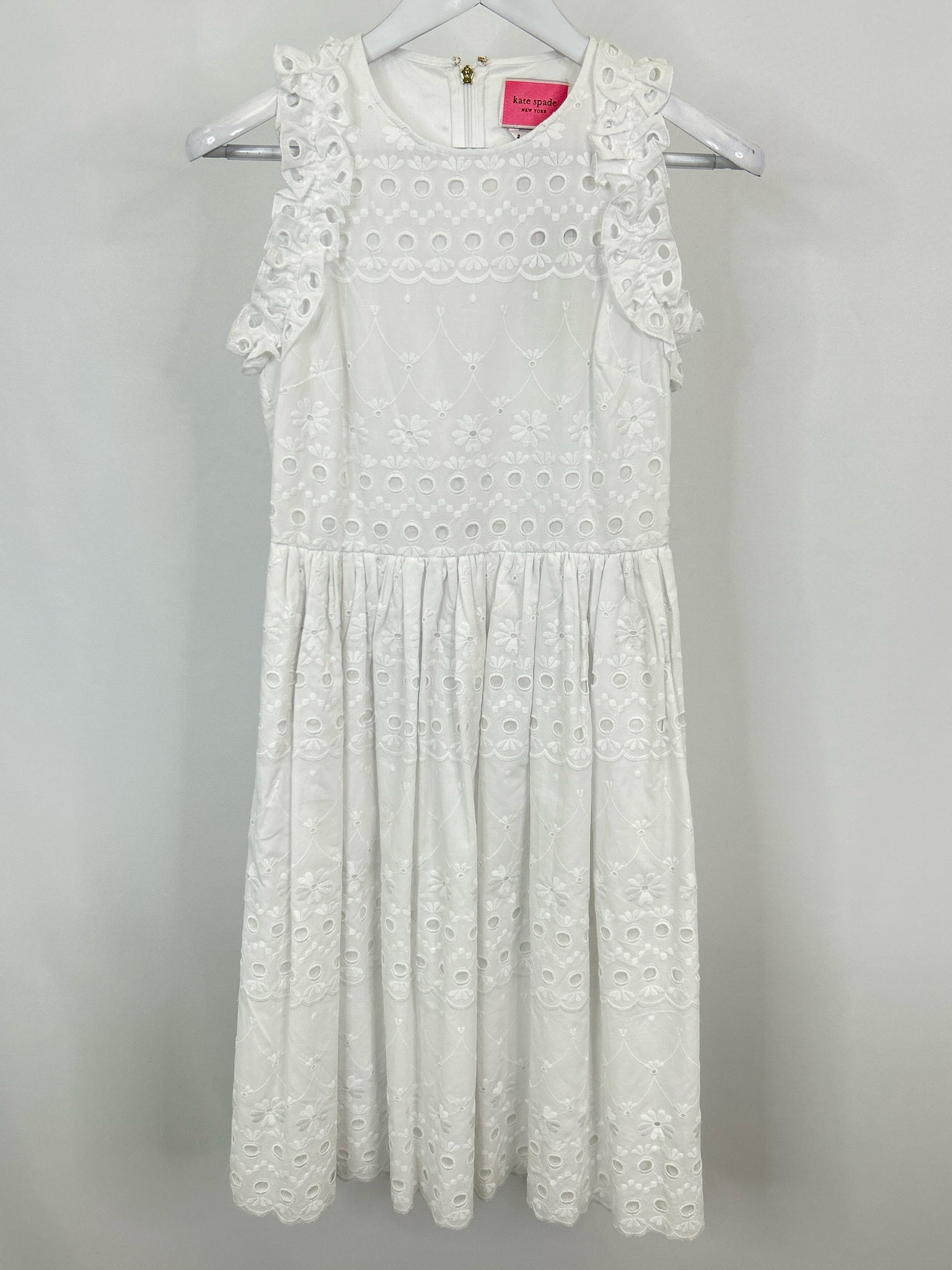 KATE SPADE Size 2 White Women Dress