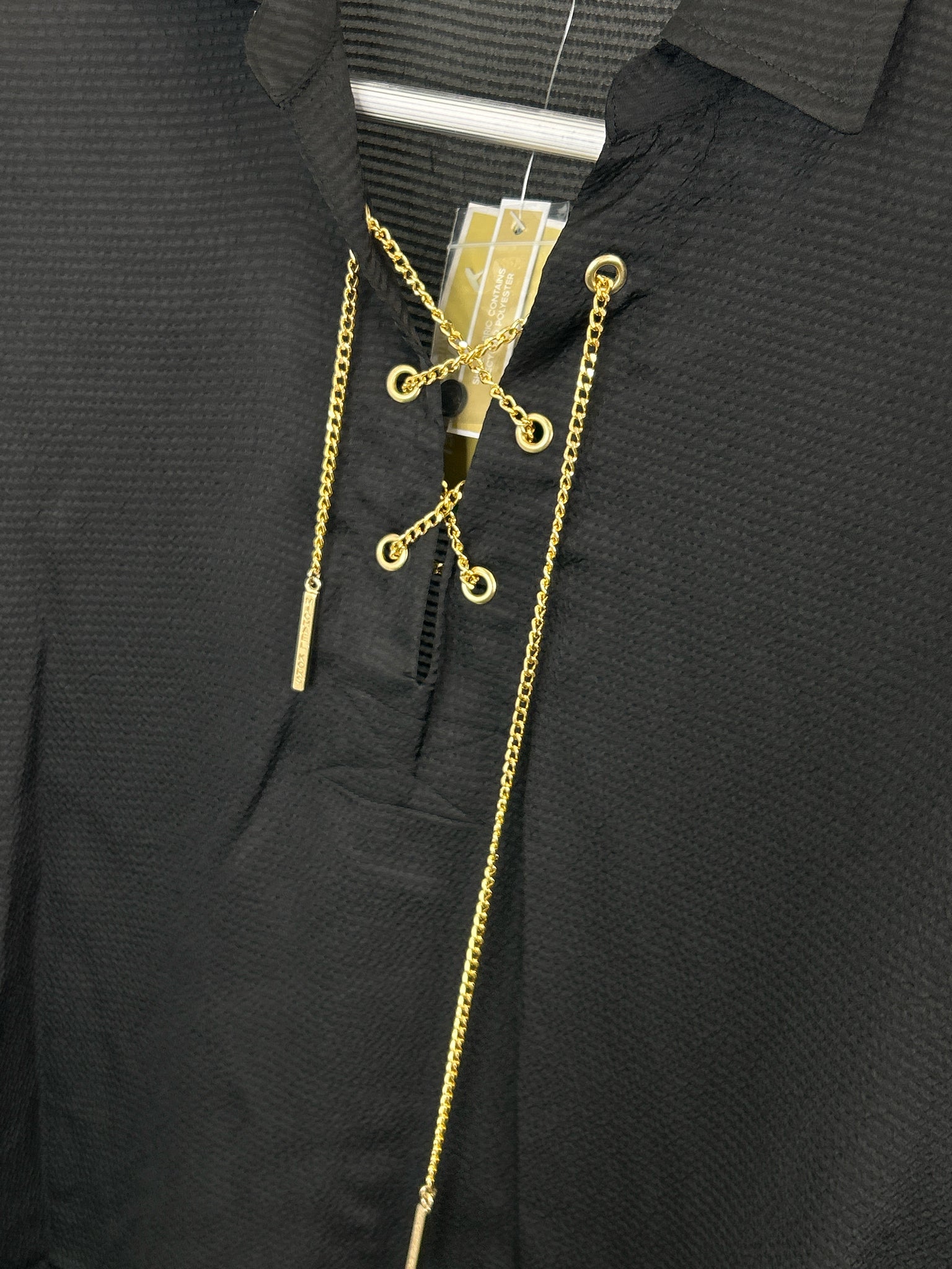 MICHAEL MICHAEL KORS Size L Black Women's Tunic