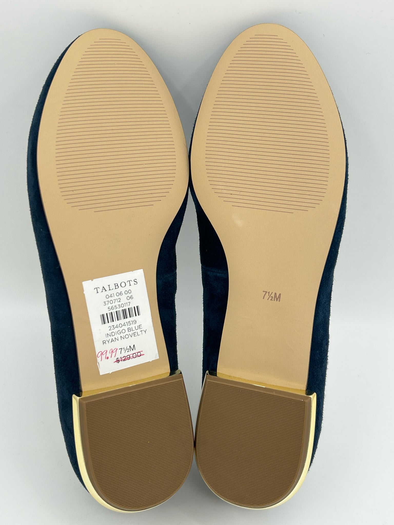 TALBOTS Size 7.5M Blue Women Loafer