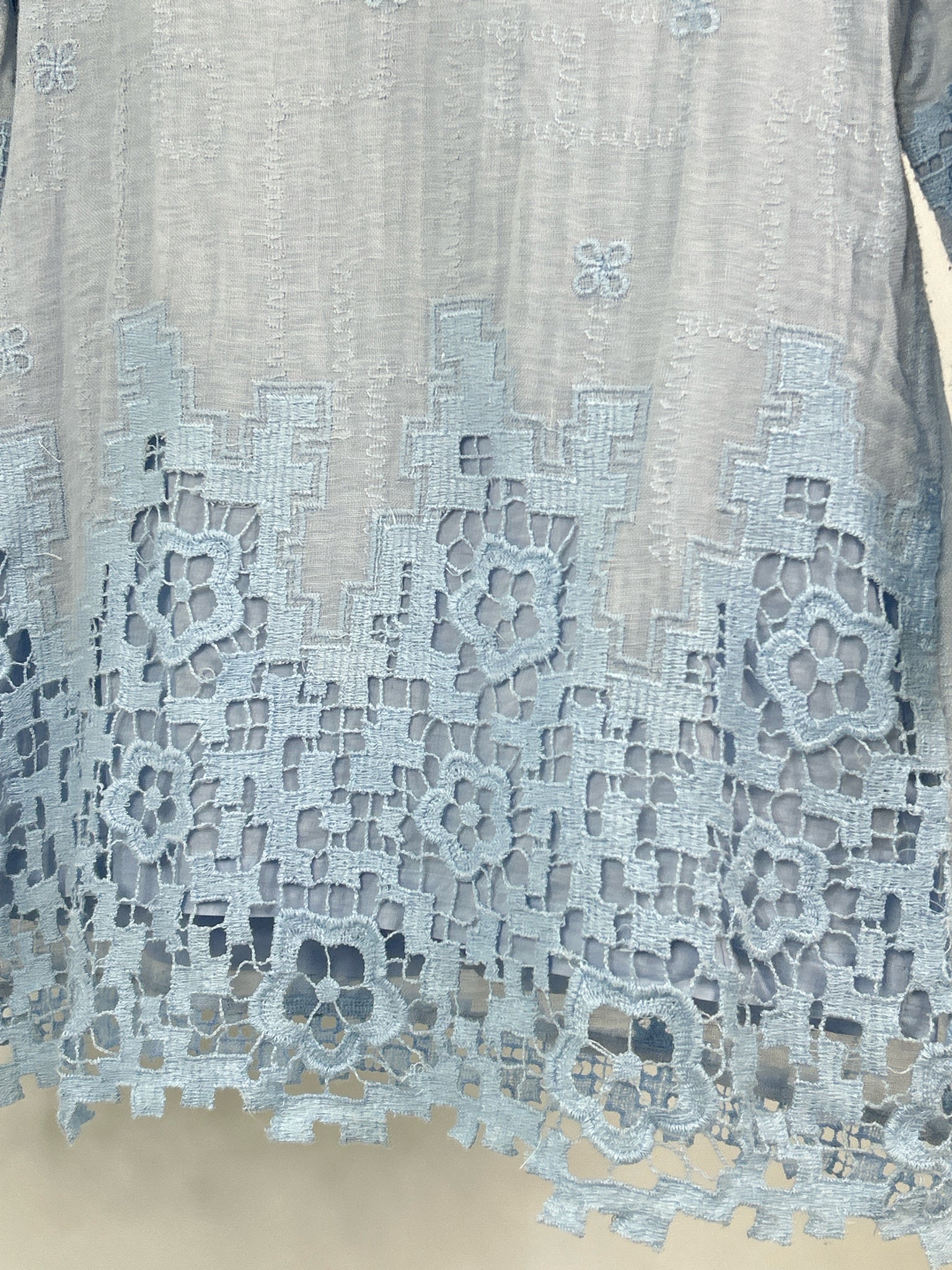 SOFT SURROUNDINGS Size XS light blue Women Tunic