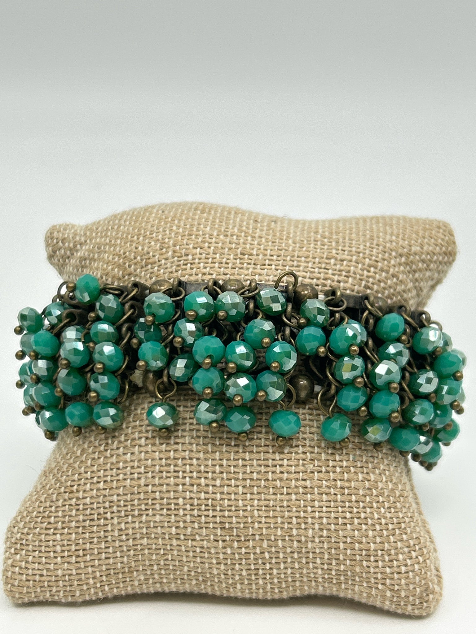 PLUNDER Gold & Turquoise Bracelet