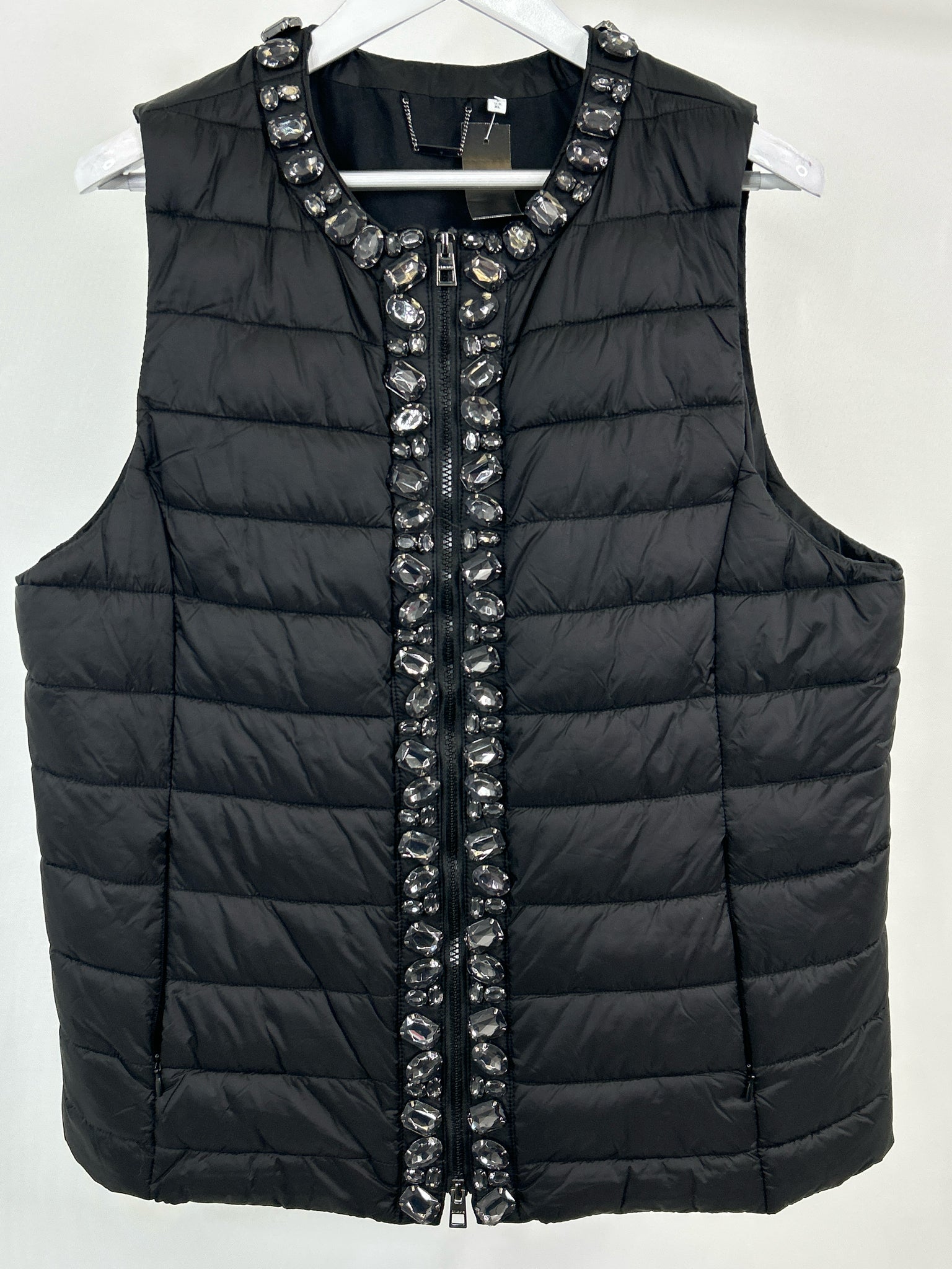 CHICO'S Size XL Black Women Vest