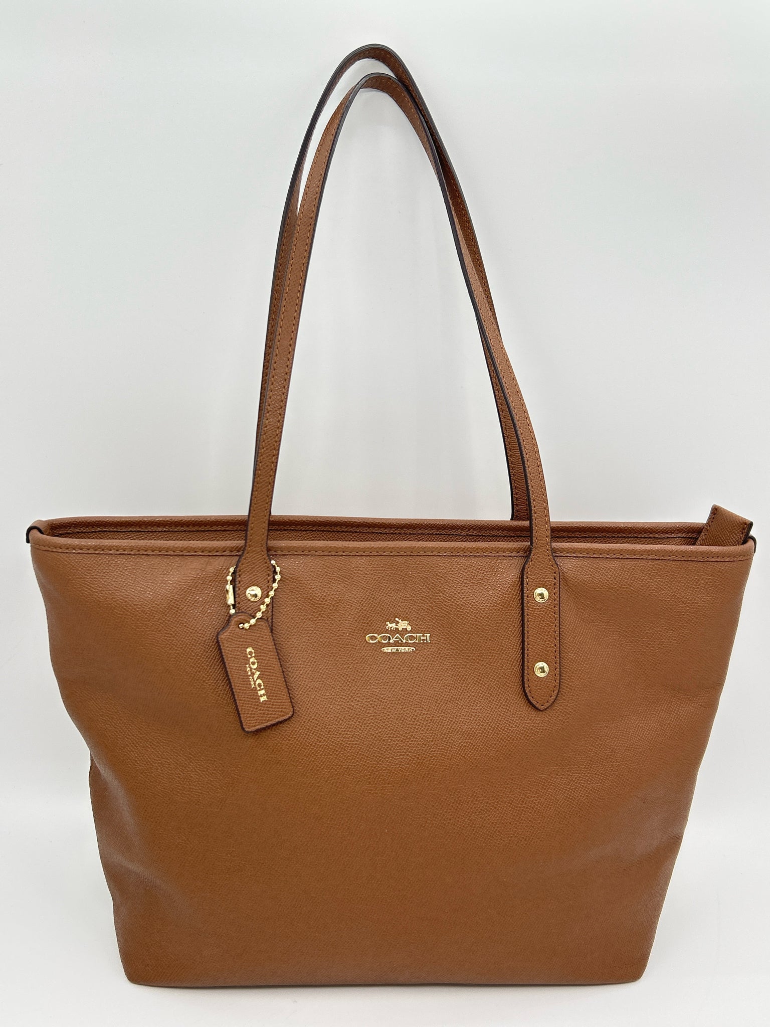 Coach Brown Women Tote