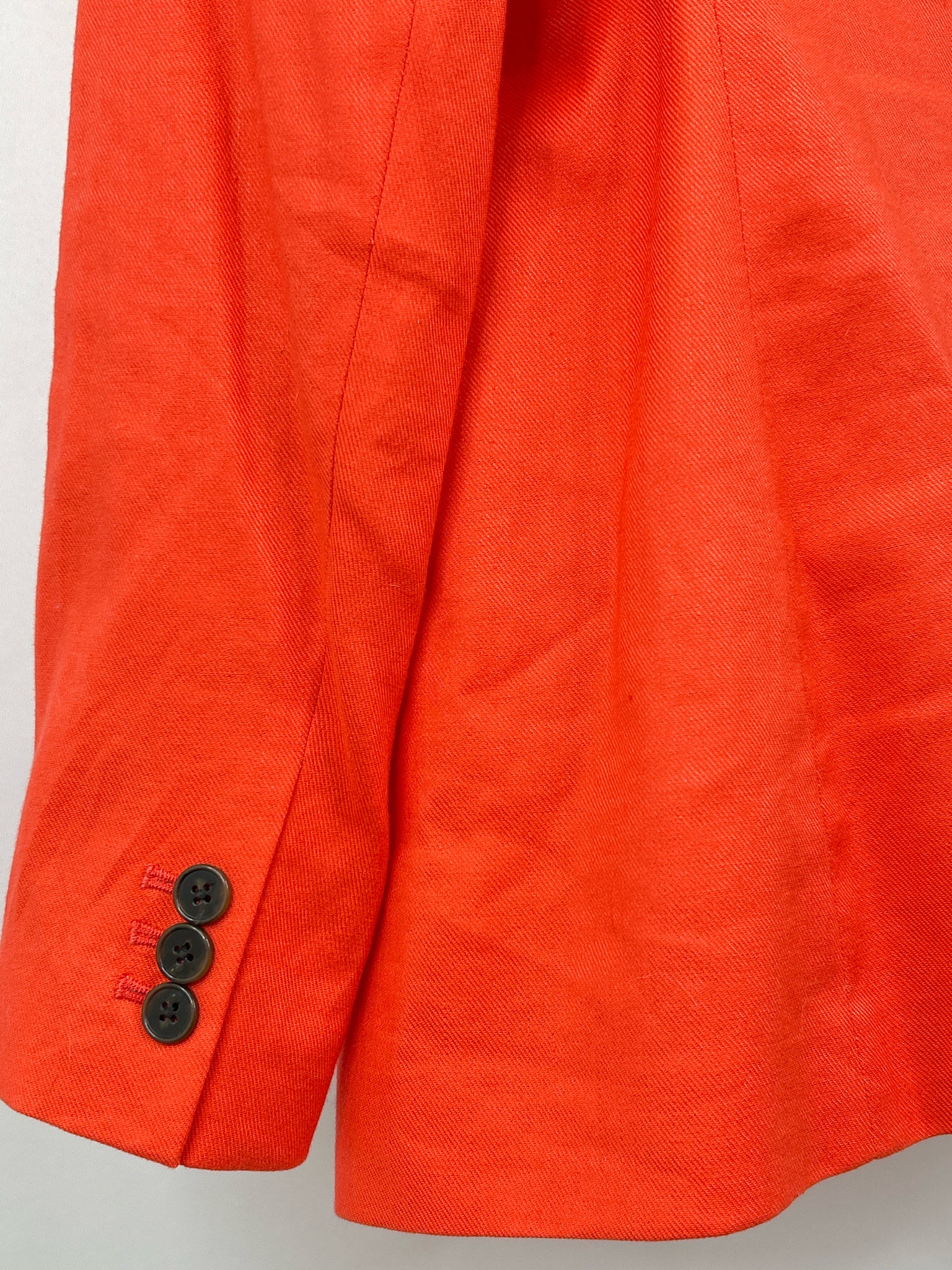 BANANA REPUBLIC Size 12 Orange Women Blazer