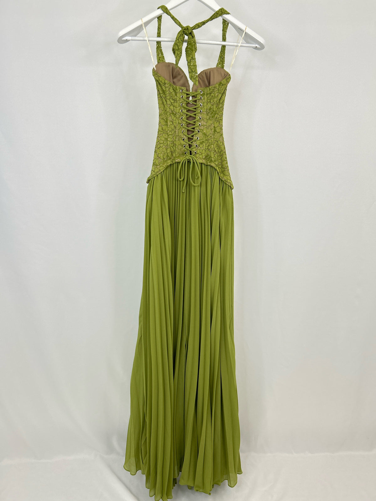 FENITY Size XS Green Women Dress NWT