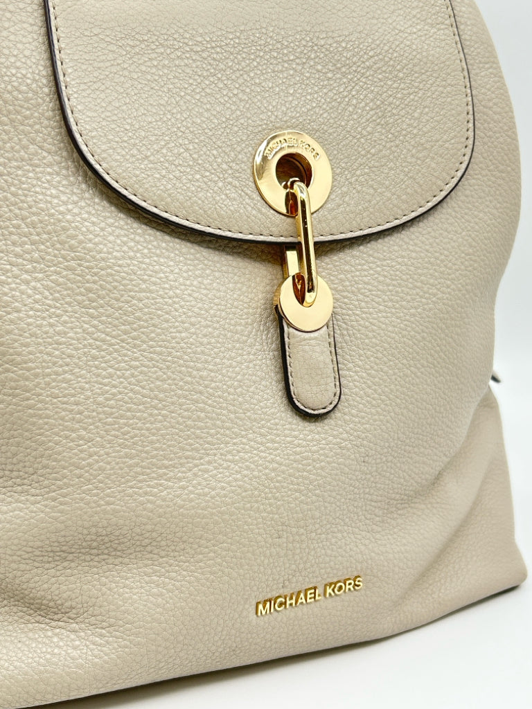 MICHAEL KORS Putty Leather Backpack