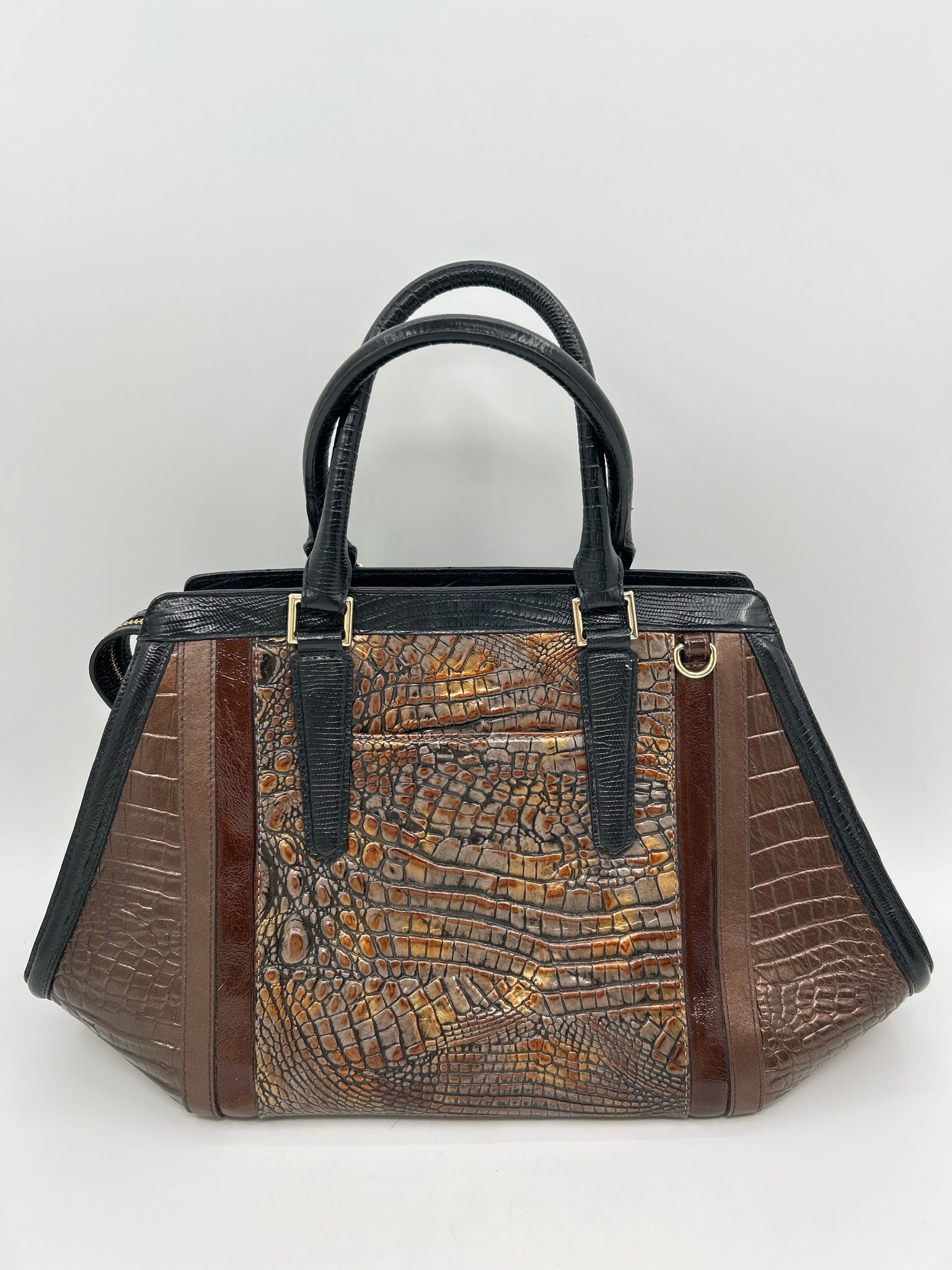 BRAHMIN BRONZE AND BLACK Women Purse