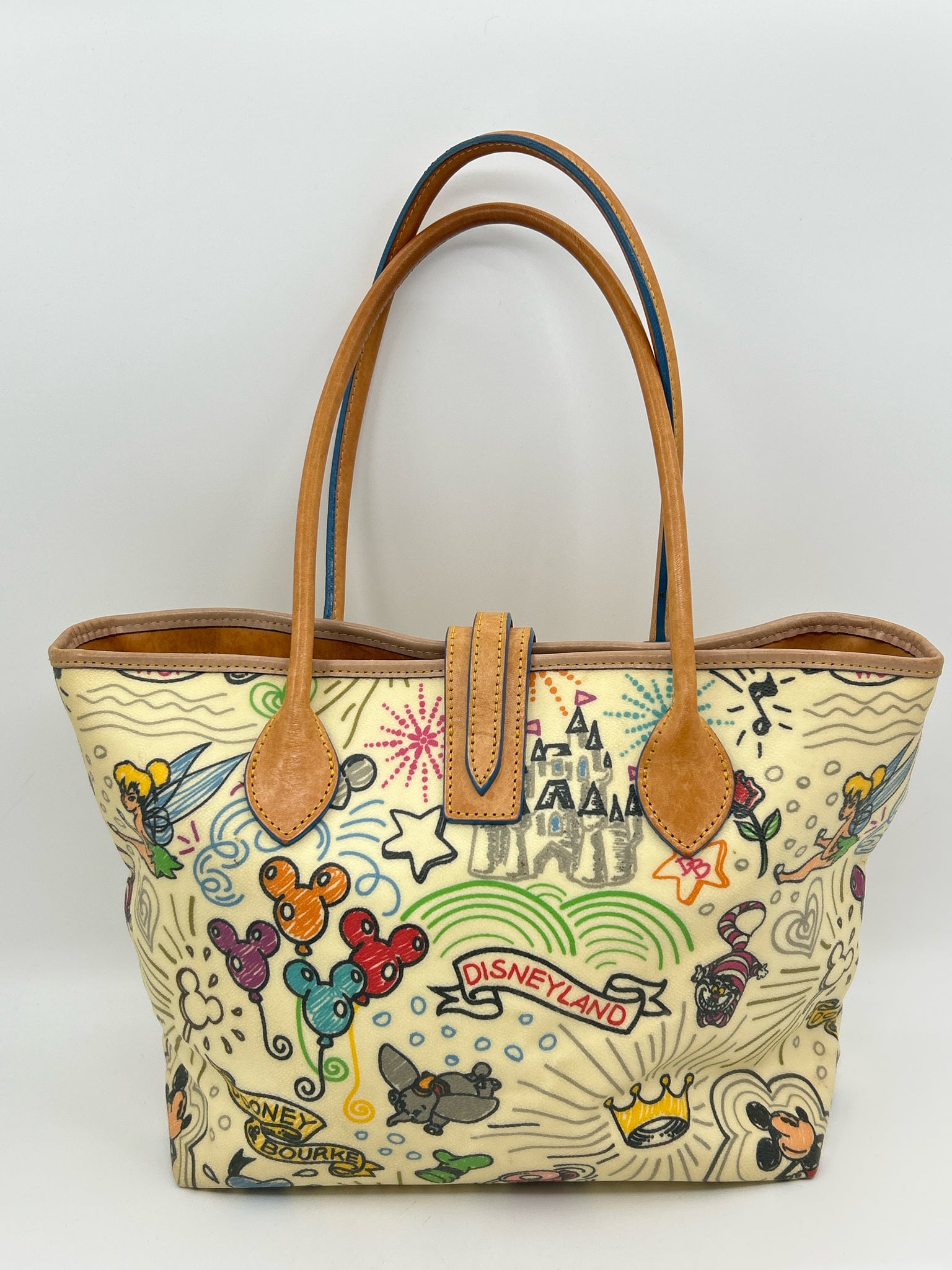 DOONEY & BOURKE Cream Print Women Tote