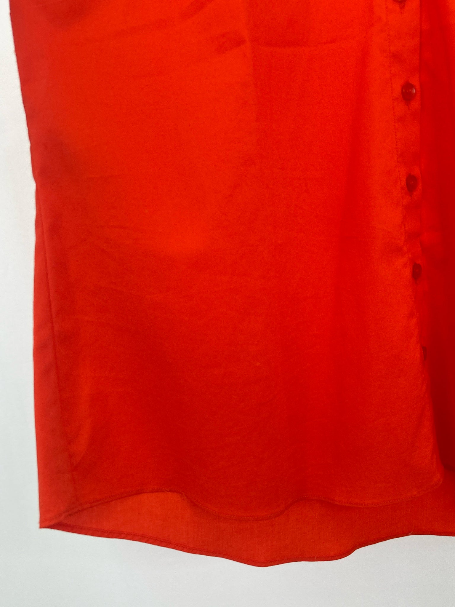 LAUNDRY BY SHELLI SEGAL Size 8 Red Women Shirt
