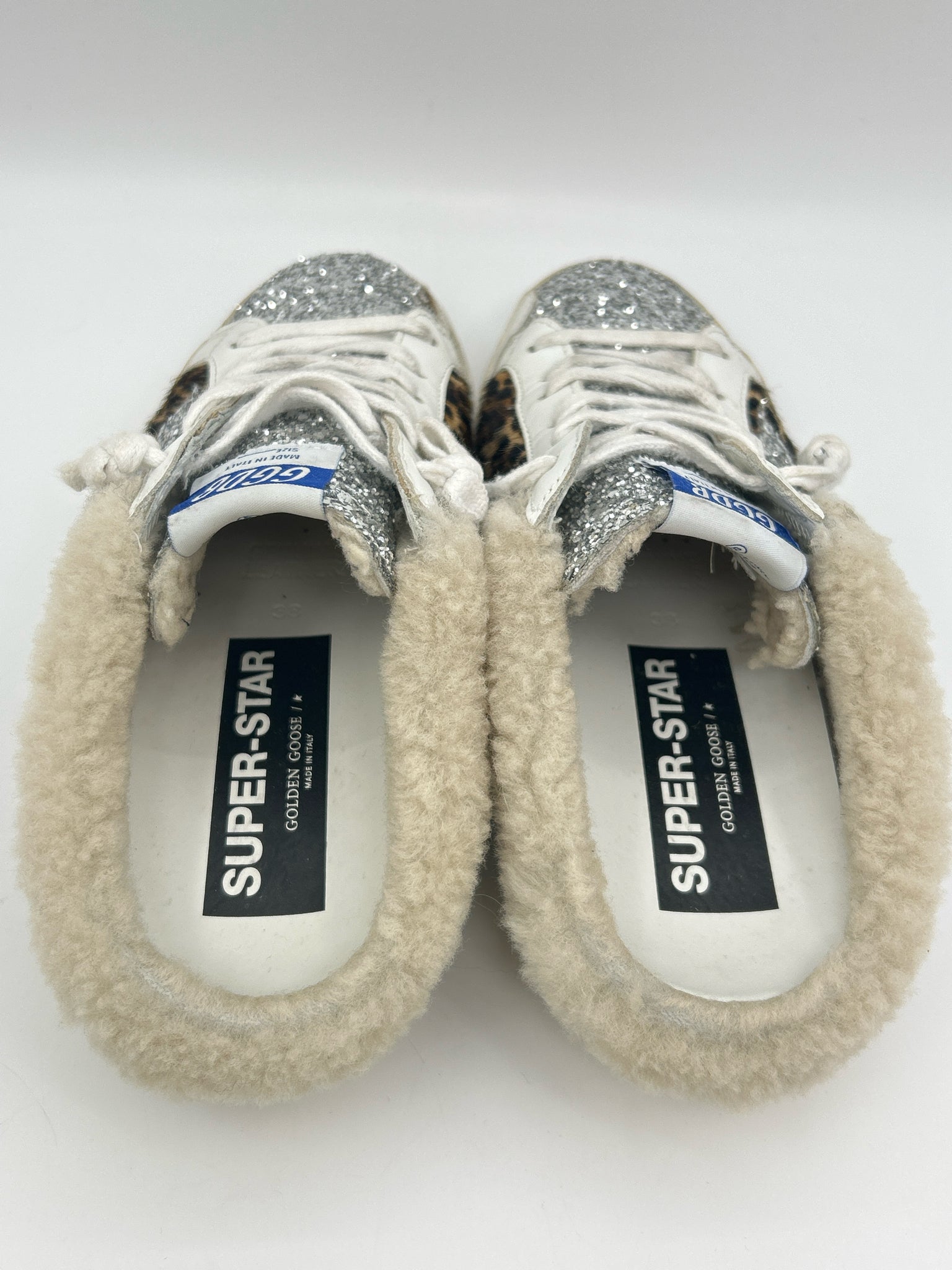 GOLDEN GOOSE Size 8 Brown and Black Women Sneakers