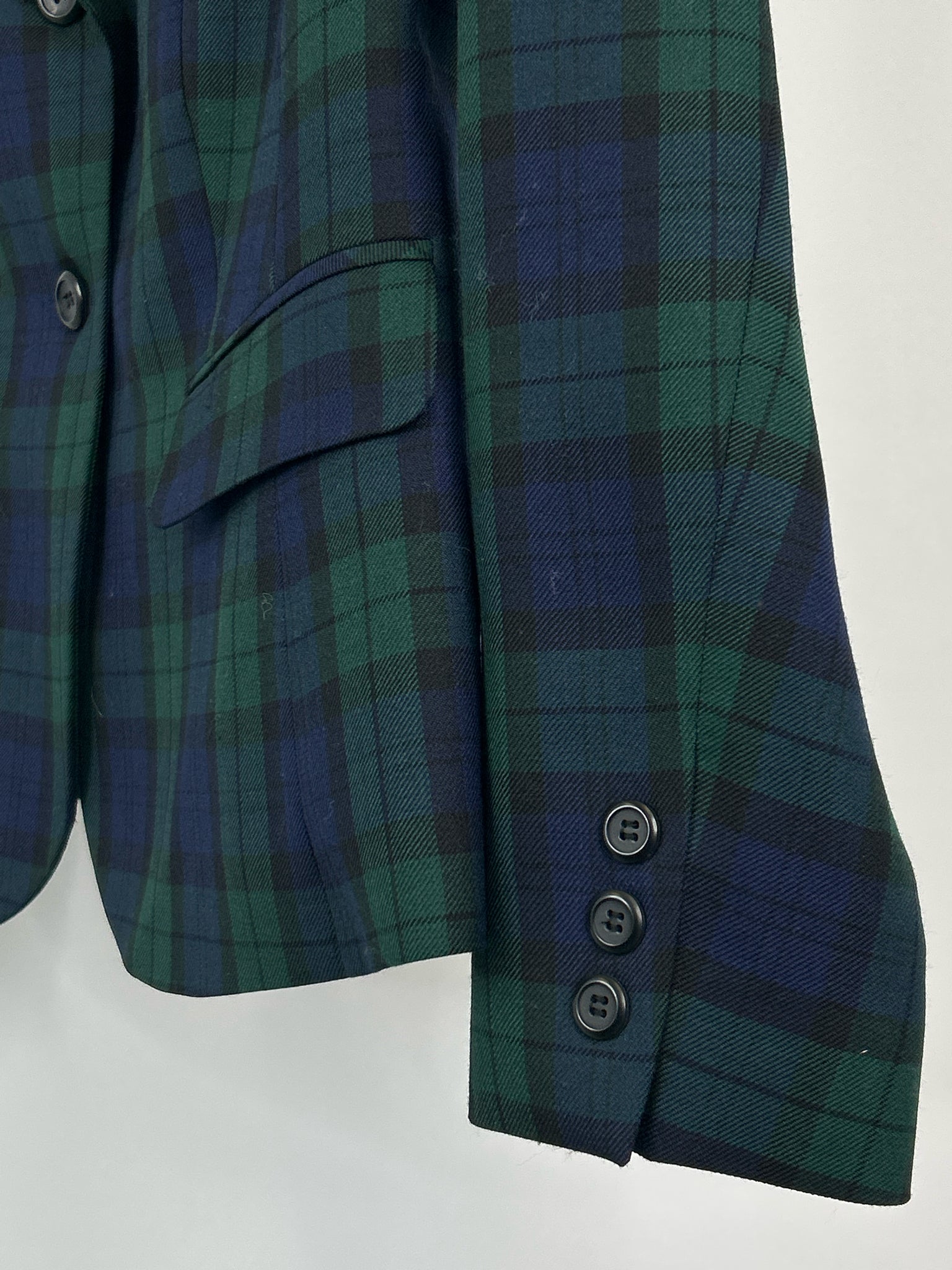 PENDLETON Size 6 NAVY AND GREEN Women Blazer