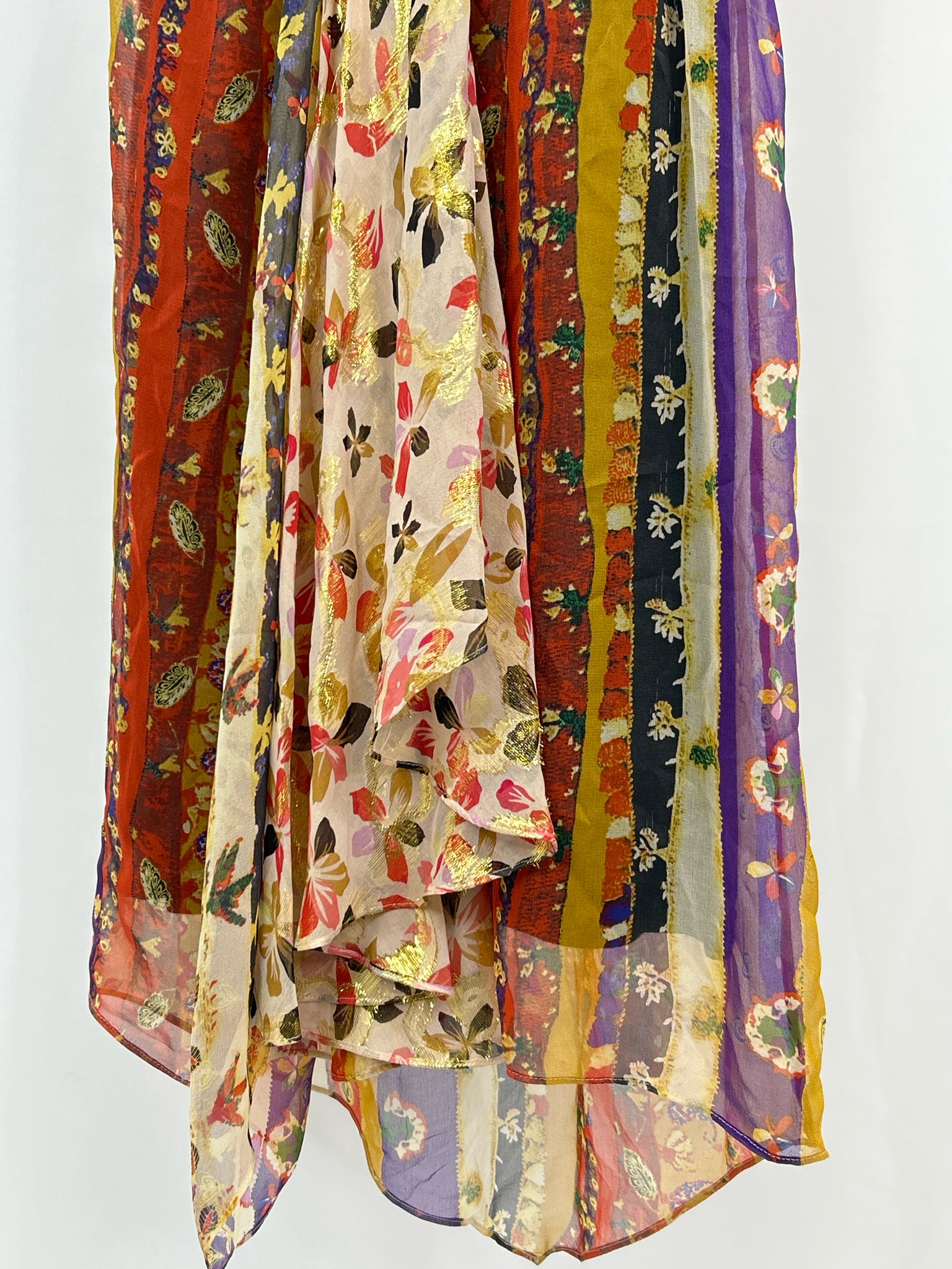 DIANE VON FURSTENBERG Size 4 Multi-Color Women 2-Piece w/dress
