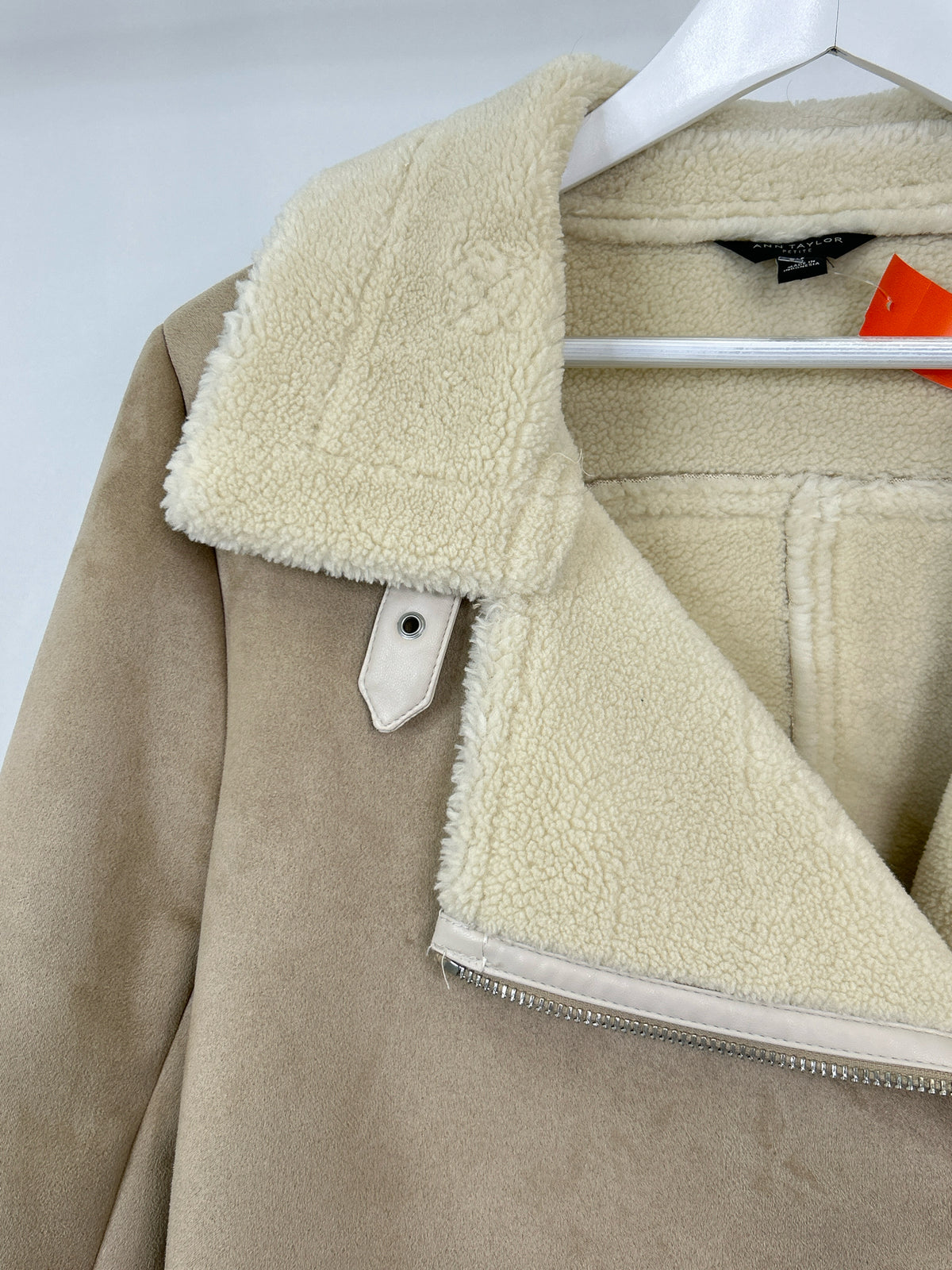 ANN TAYLOR Size LP Beige Women Jacket