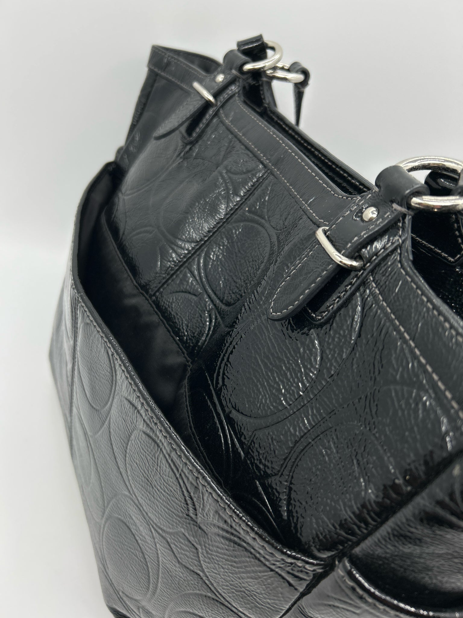 COACH Black Womens Tote
