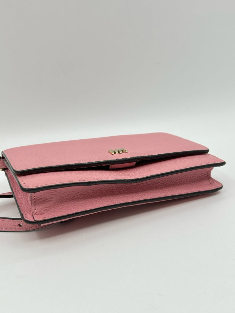 MICHAEL KORS Pink Crossbody Wallet Purse