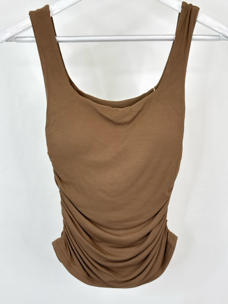 OGL Size S Brown Women Tank Top