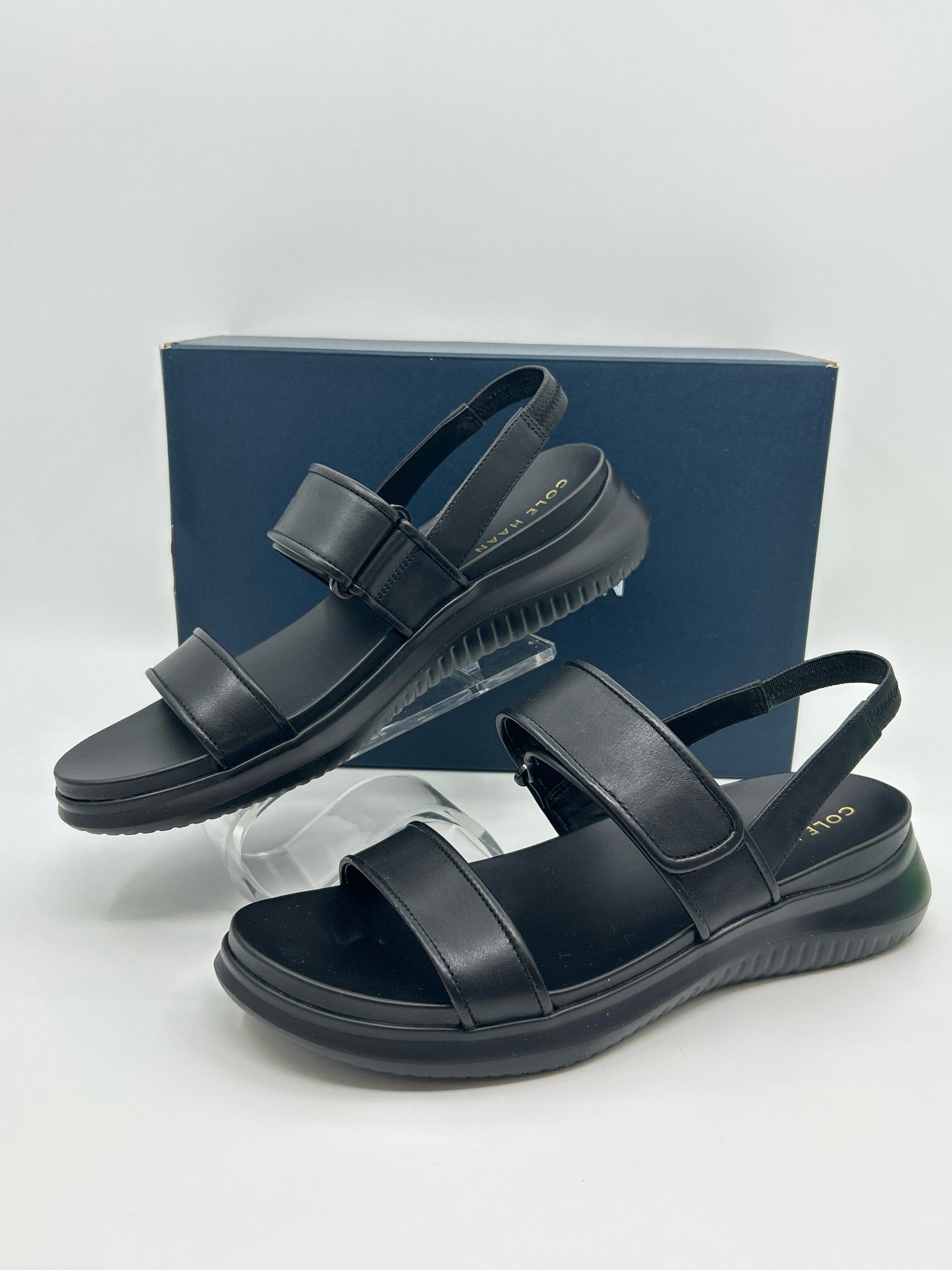 COLE HAAN Size 9B Black Women Sandal