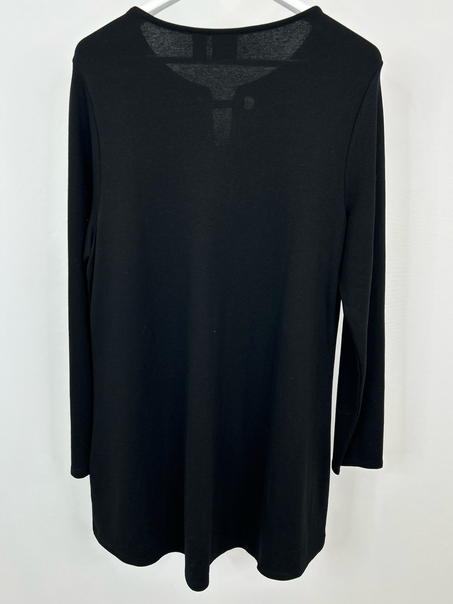 CHICO'S Size 16 Black Women Top