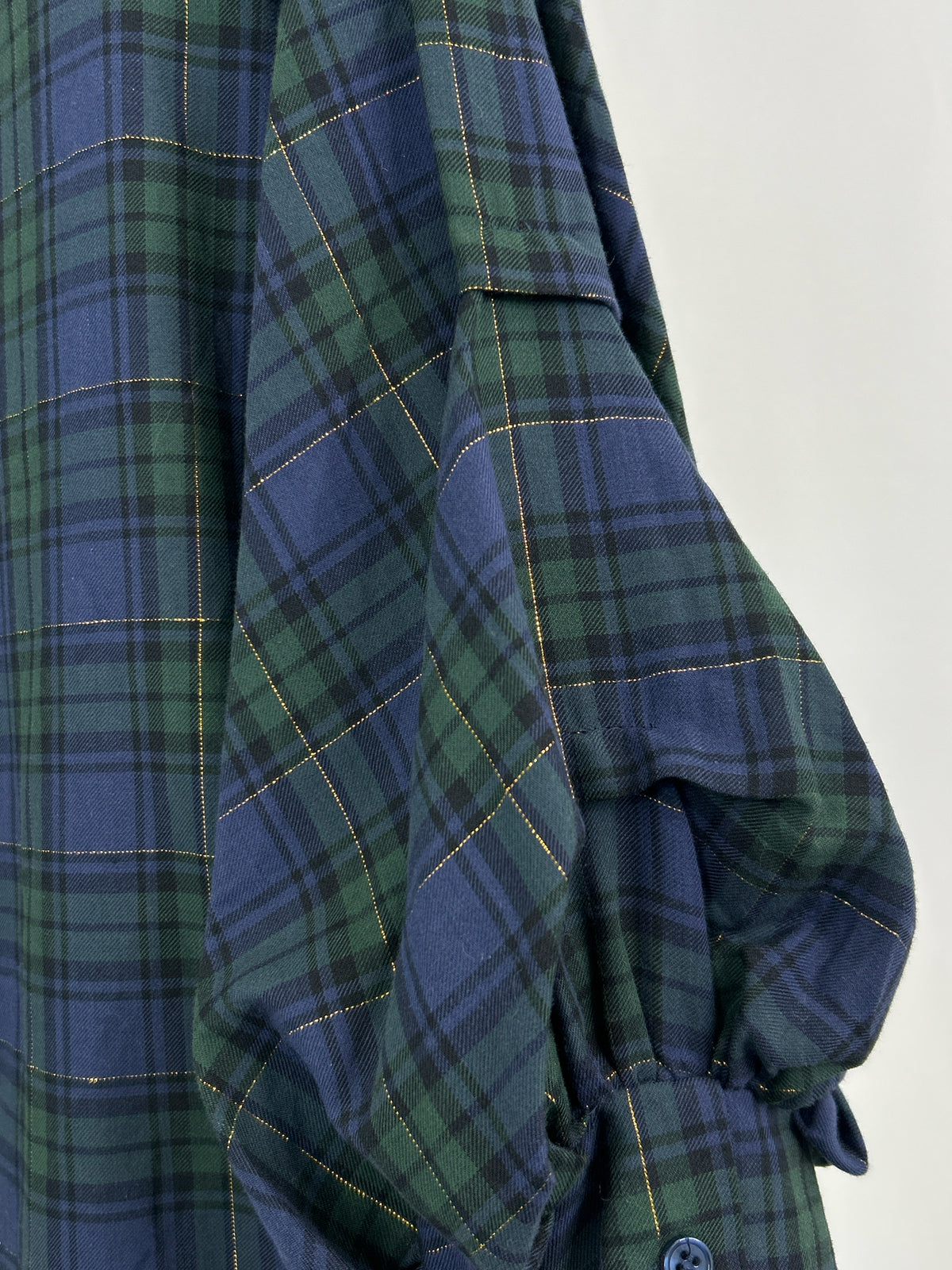 GREYSON Size S Navy plaid Women Shirt
