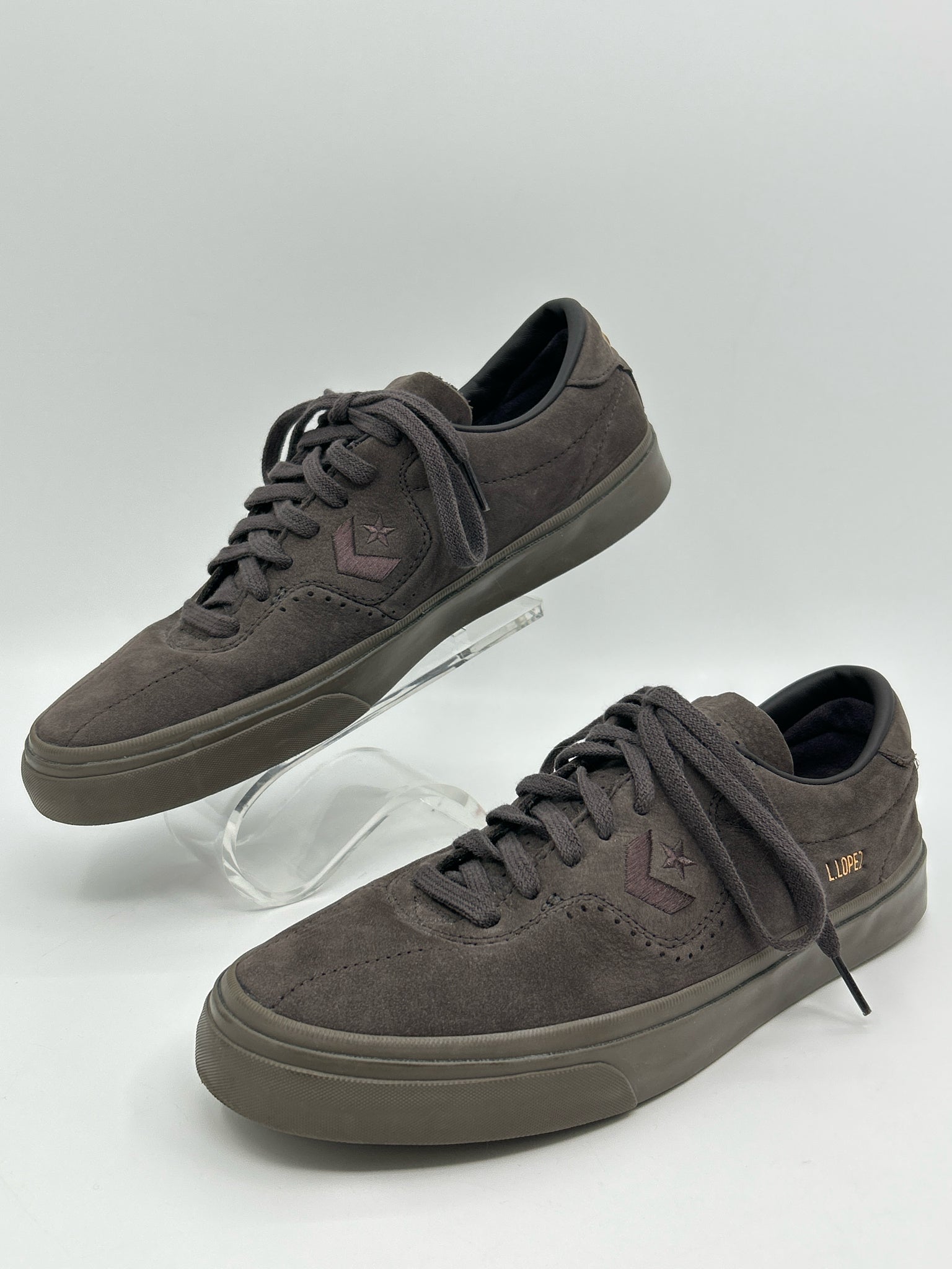 CONVERSE Size 9.5 Brown Women Sneakers