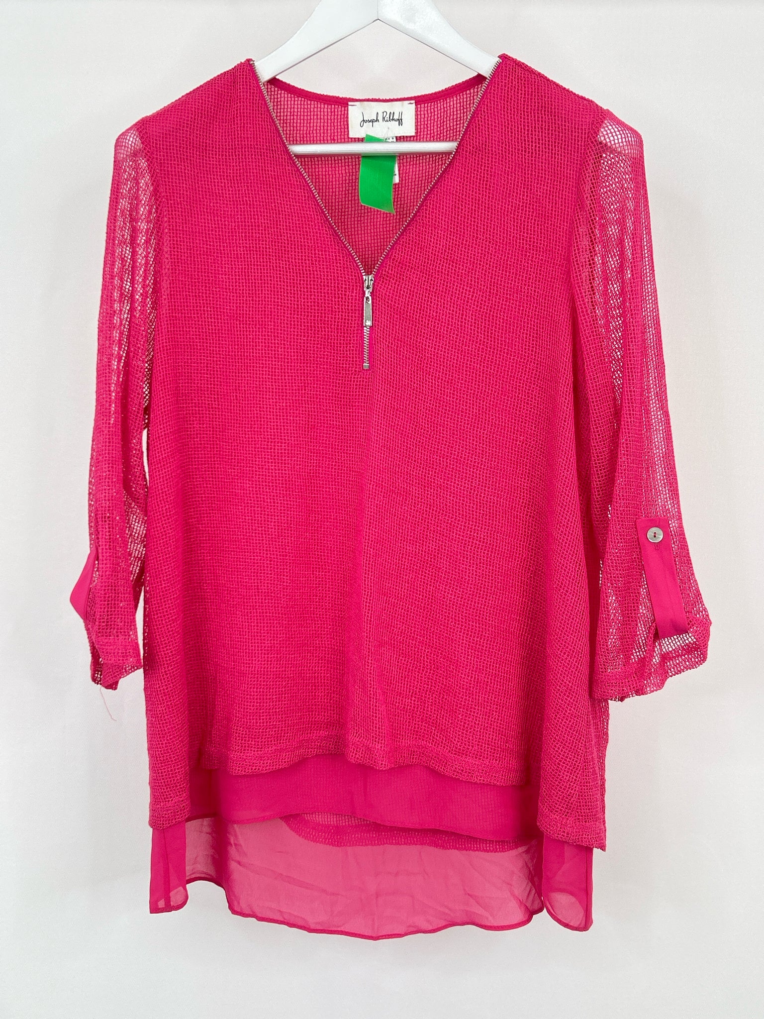 JOSEPH RIBKOFF Size 8 Rose Pink Women Top