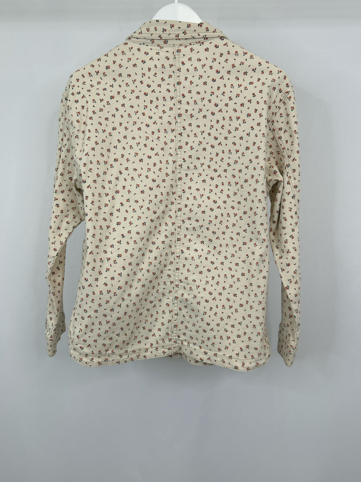 WISHLIST Size S Cream floral print Women Jacket