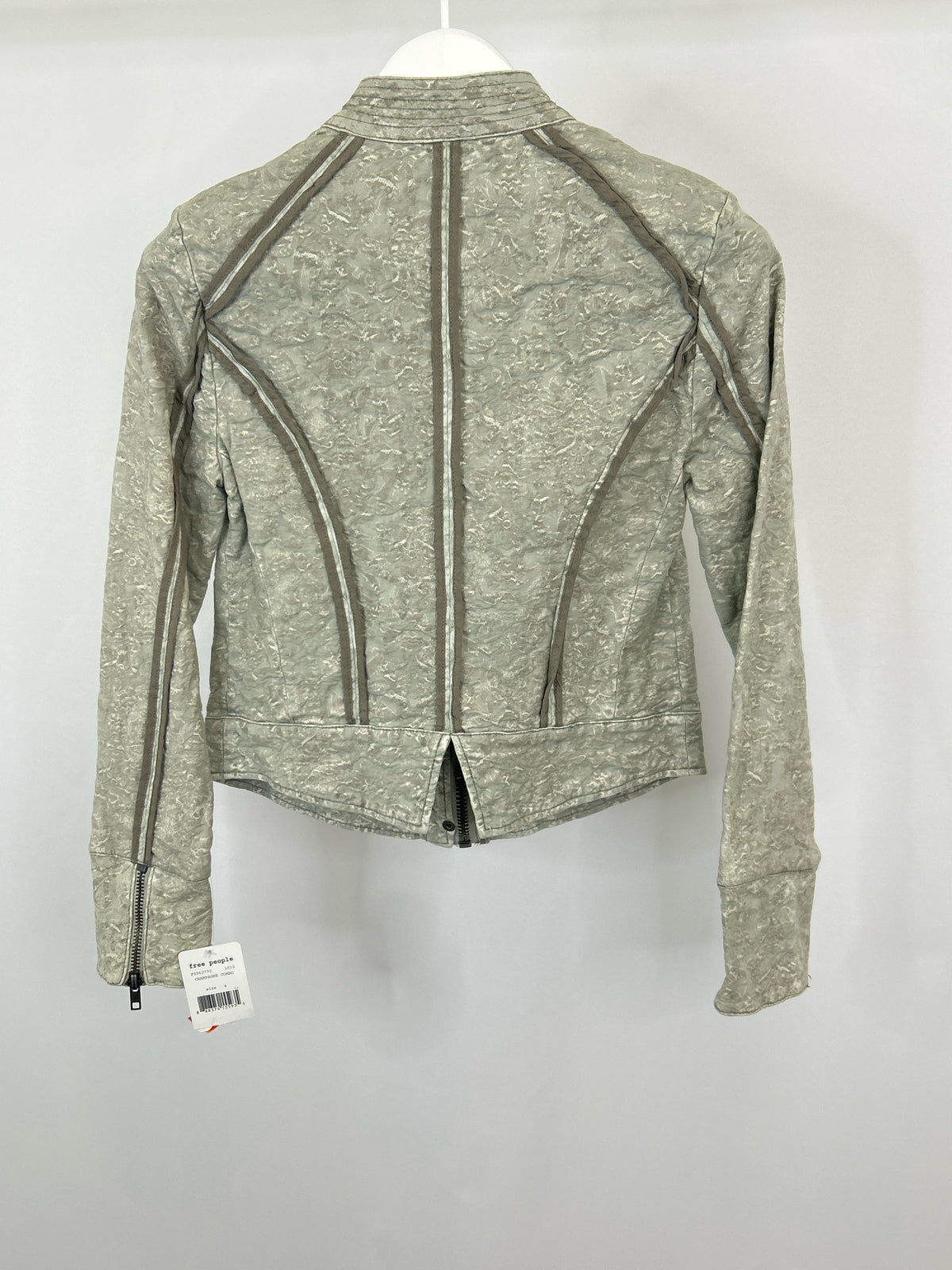 FREE PEOPLE Size 4 Champagne Women Jacket