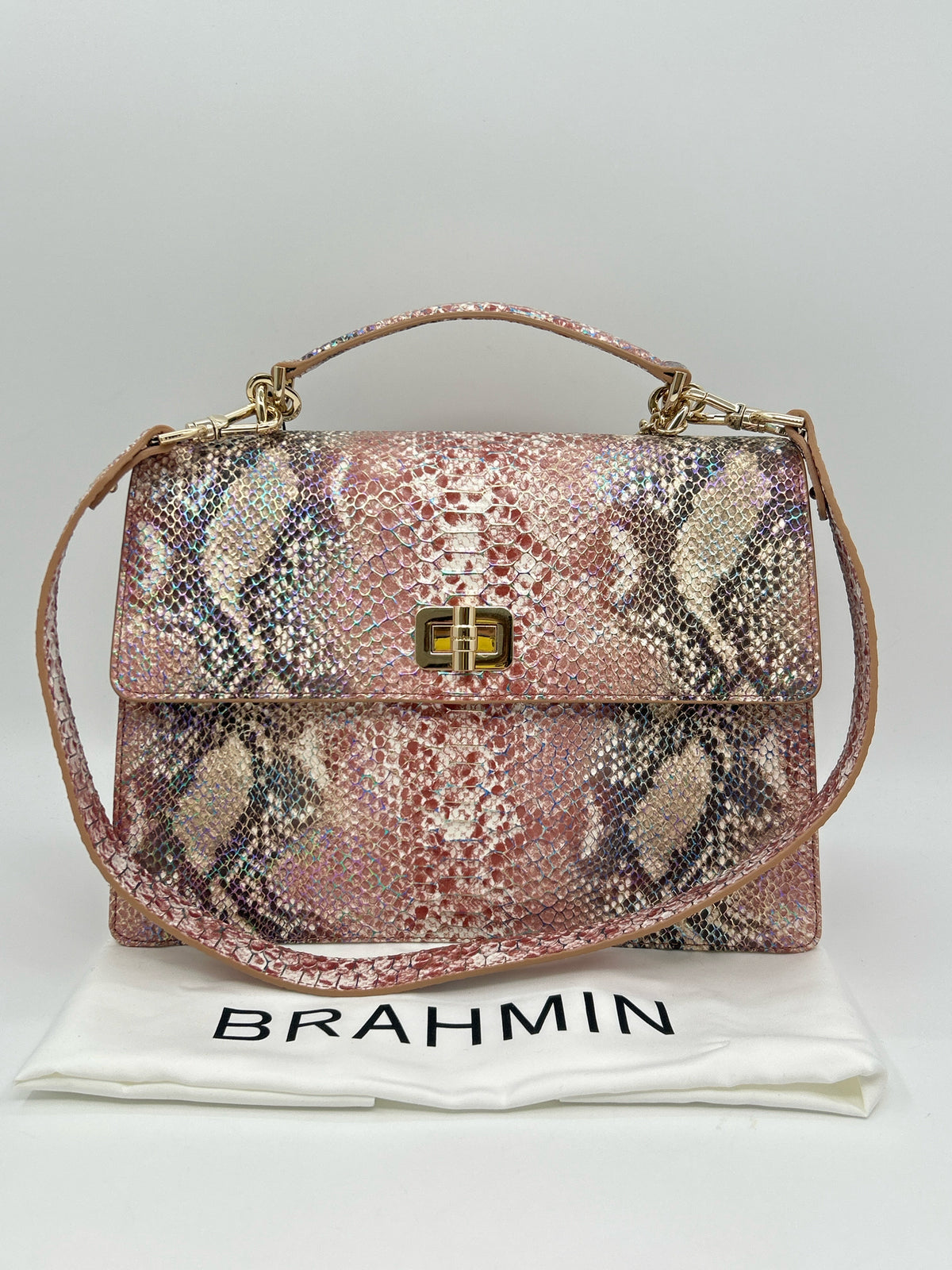 BRAHMIN PINK PATTERN Women Purse