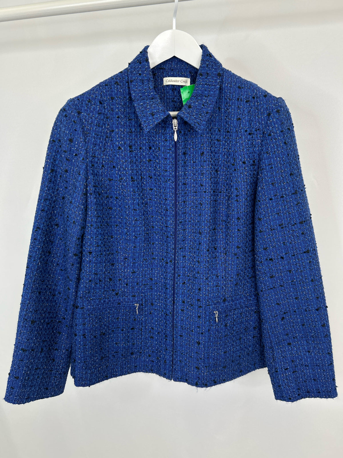 COLDWATER CREEK Size 12 Blue Women Jacket