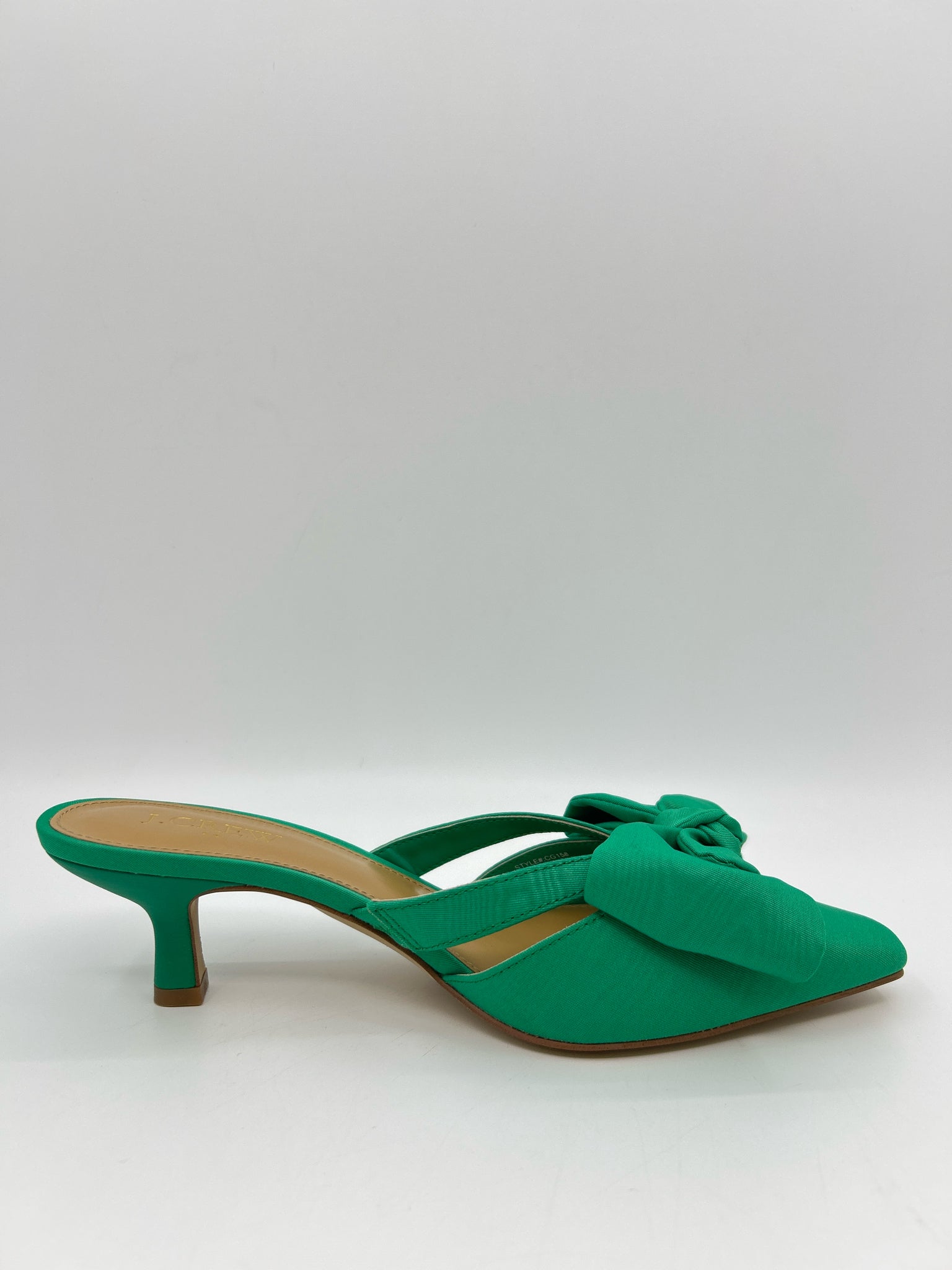 J. CREW Size 6.5 Green Women Pumps NIB