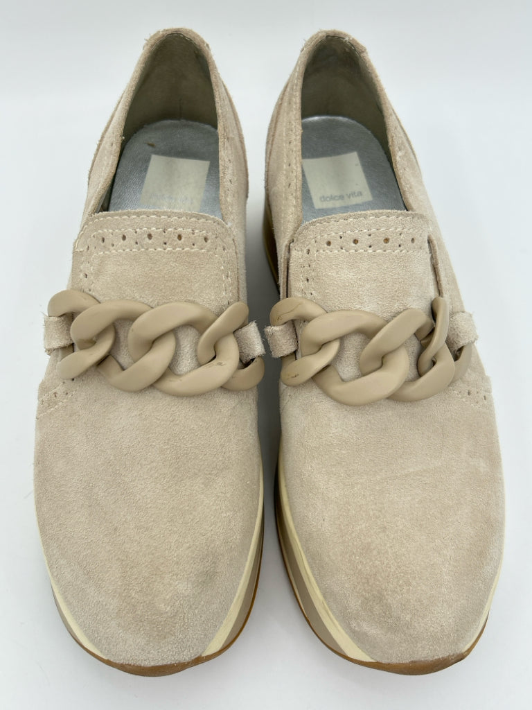 DOLCE VITA Size 7.5 Beige Women's Sneakers