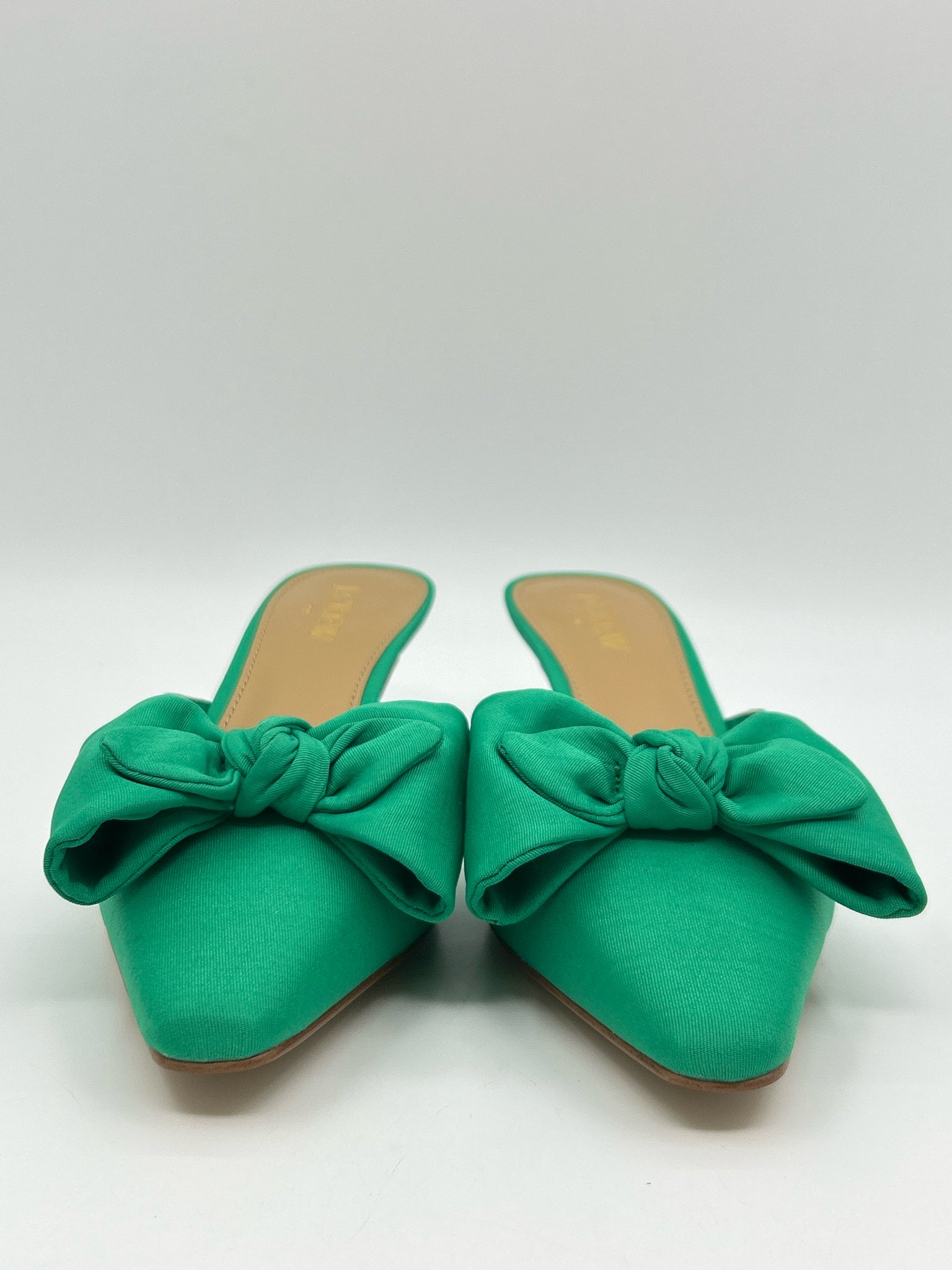 J. CREW Size 6.5 Green Women Pumps NIB
