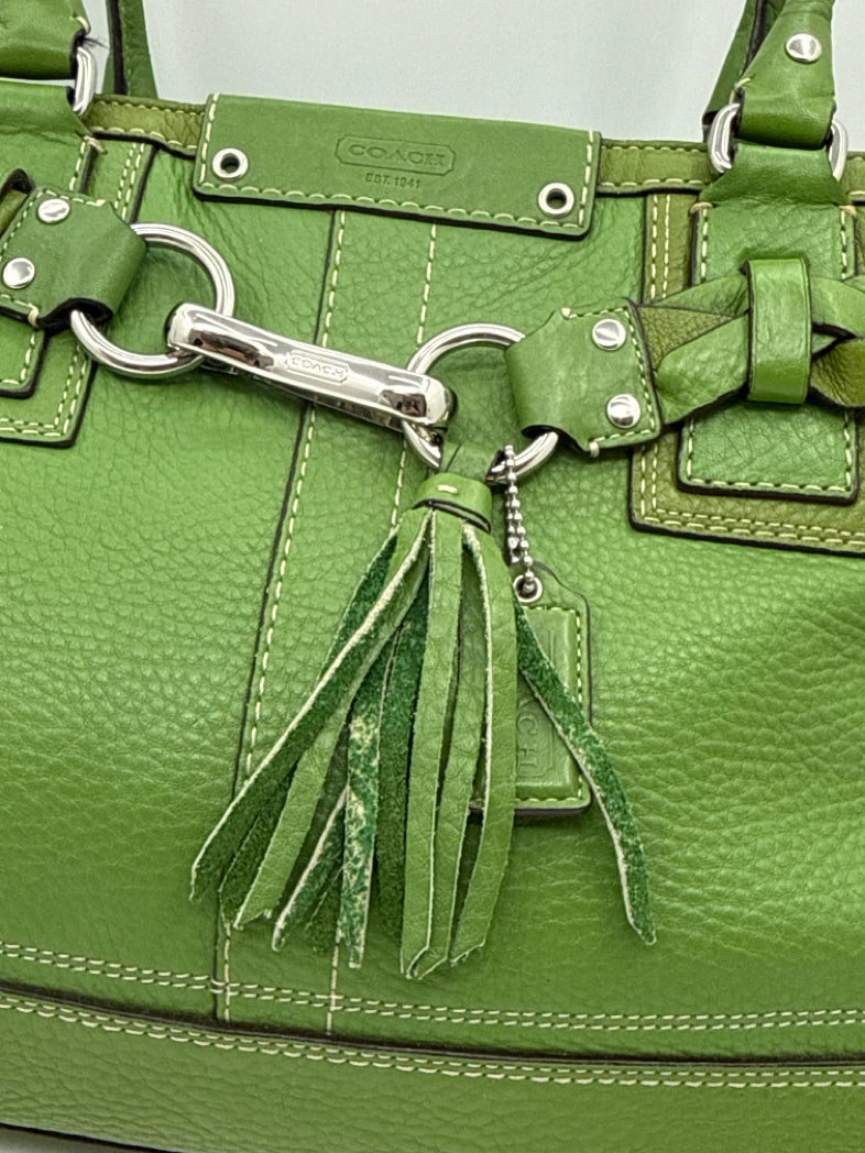Coach Green Women Purse