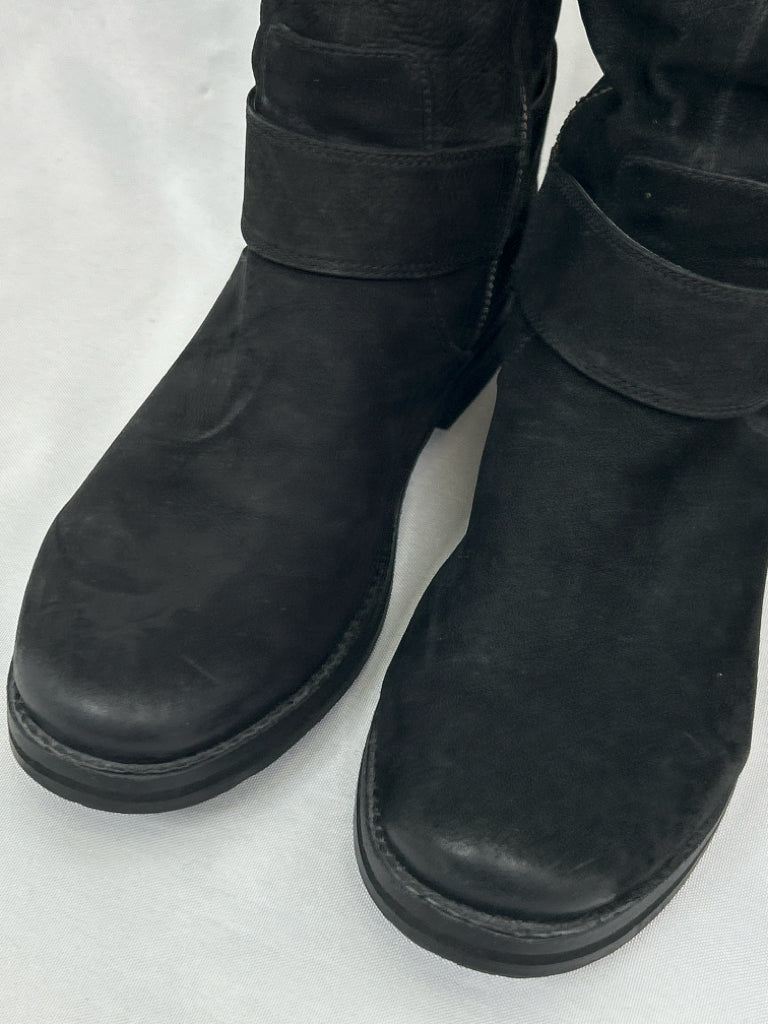 GENTLE SOULS Size 8M Black Women Boots