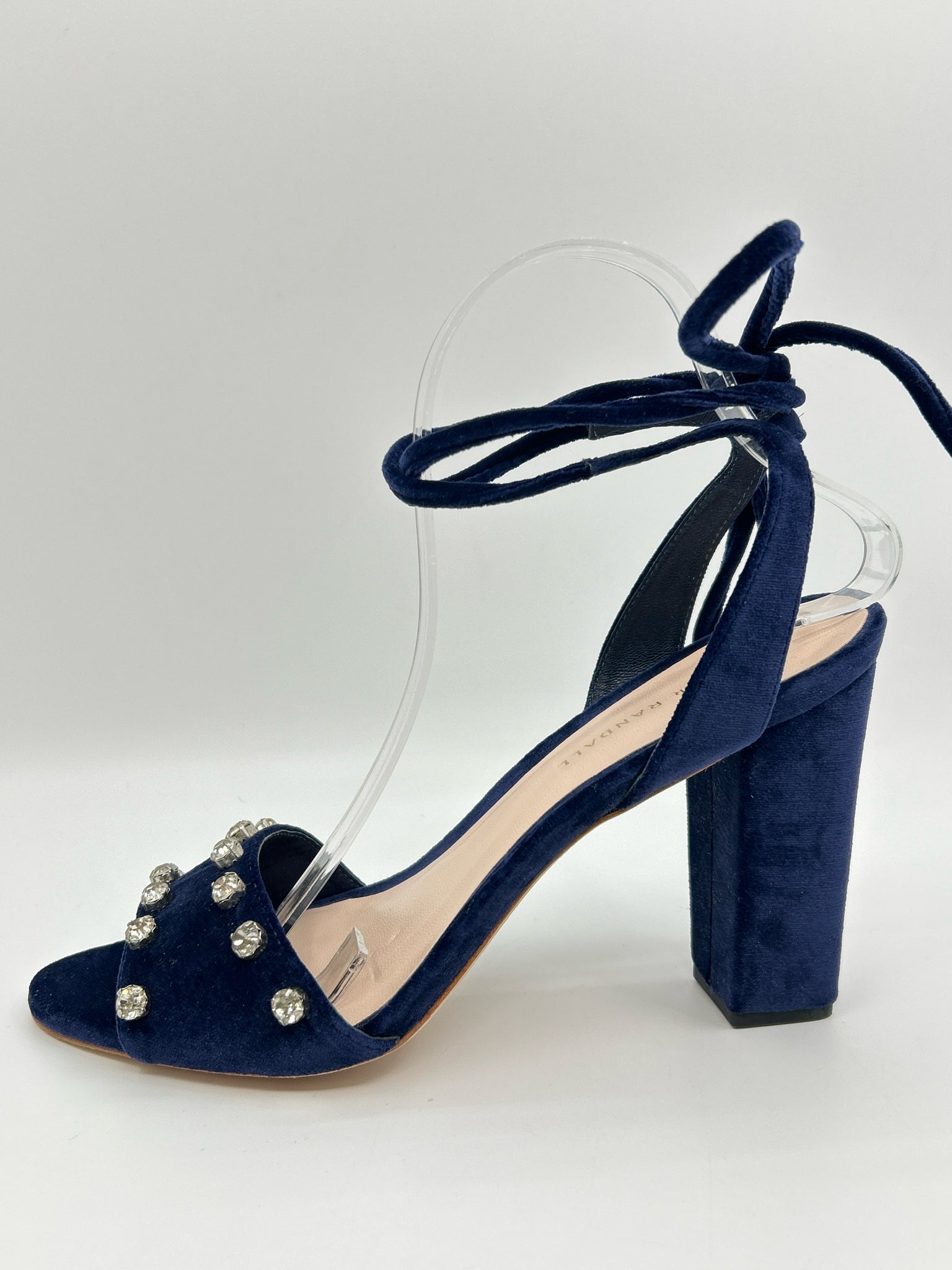 LOEFFLER RANDALL Size 9.5 Navy Women Sandal
