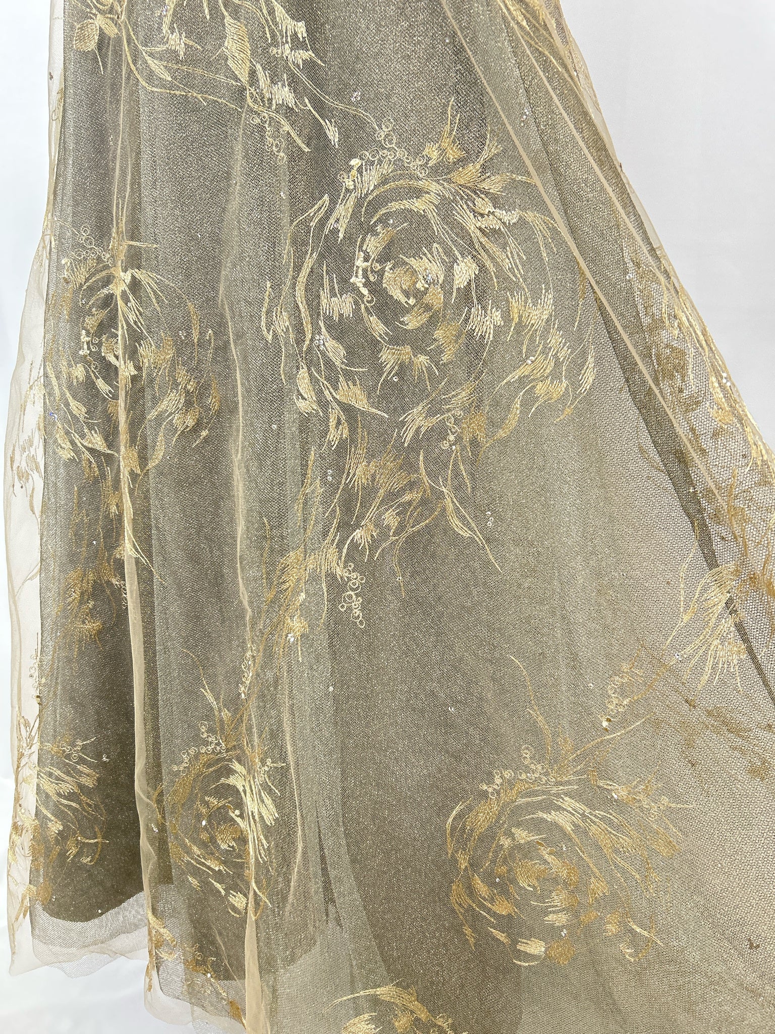 Rene Ruiz Size 8 Champagne Women Dress
