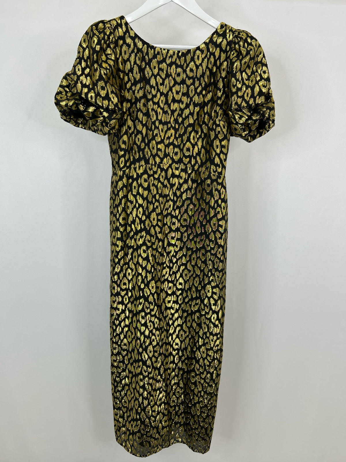 TOPSHOP Size 6 Black & Yellow Women Dress