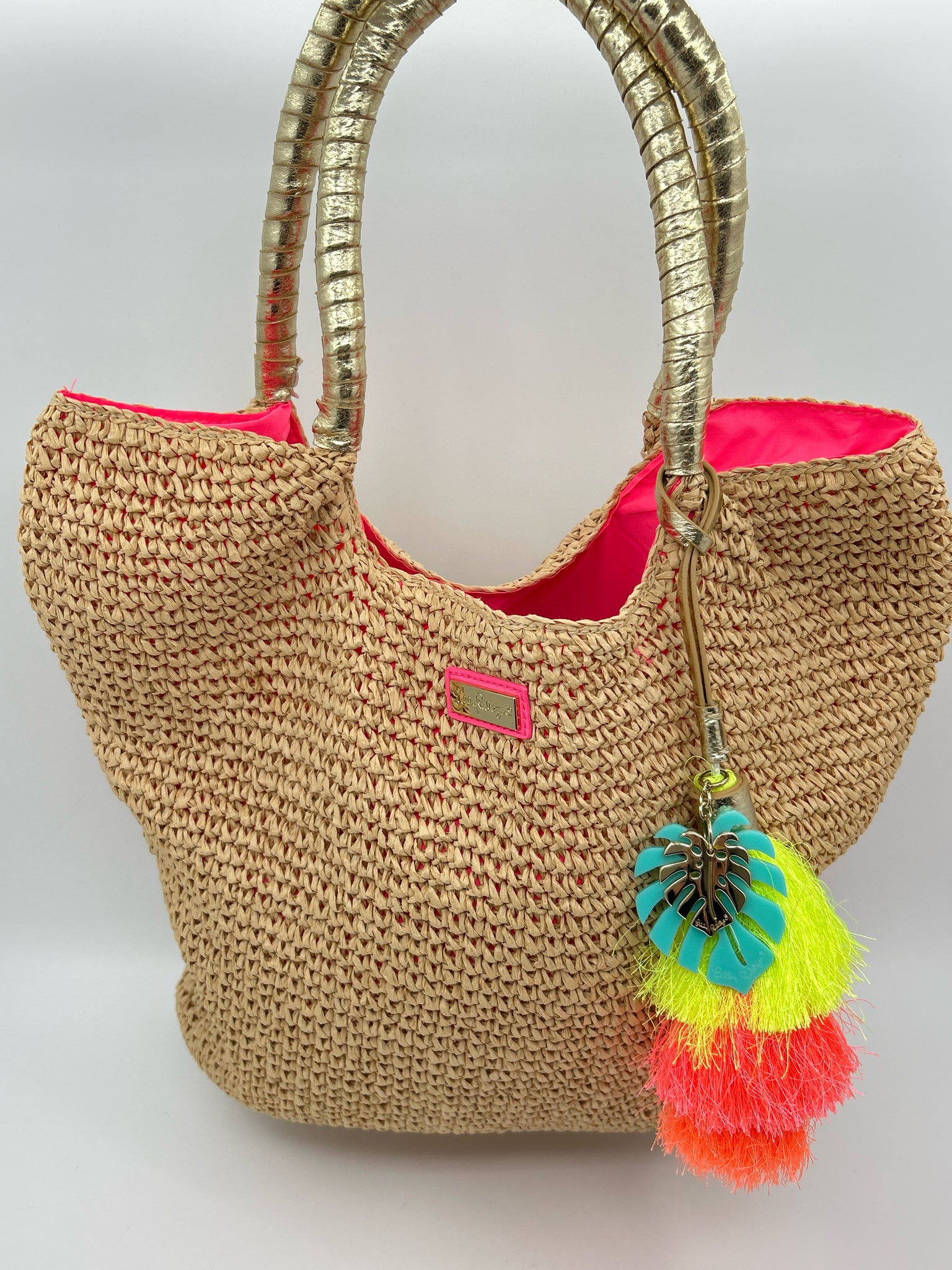 LILLY PULITZER STRAW Women Tote